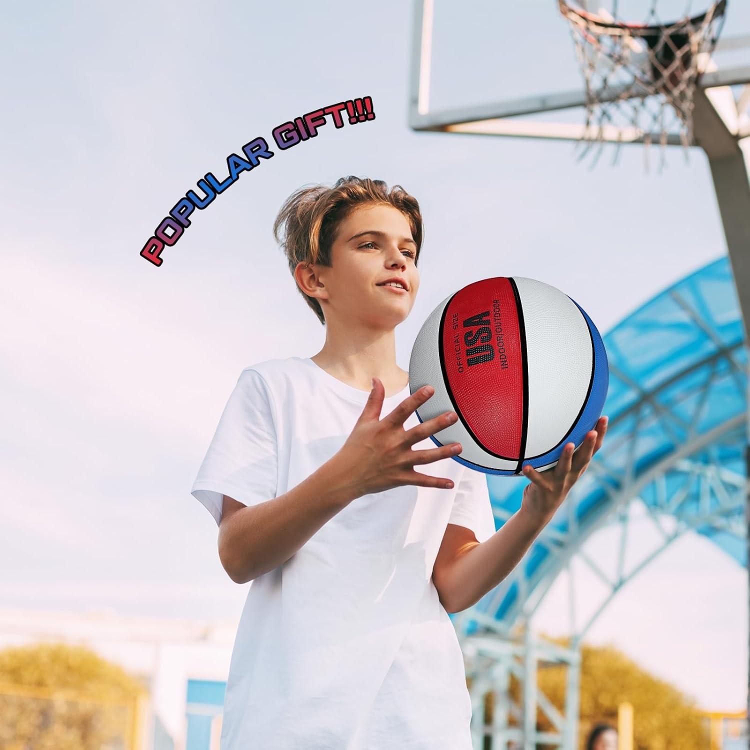 Balones de Baloncesto Junkin 6 Pcs Tamaño 5 con Bomba