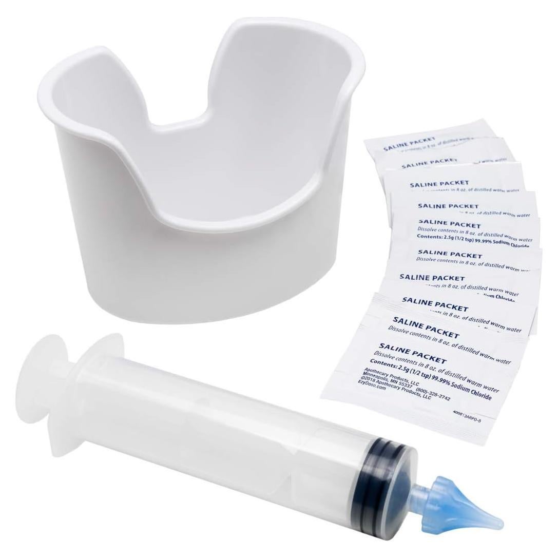 Limpiador de Oídos Acu-Life con Jeringa y 10 Paquetes de Solución