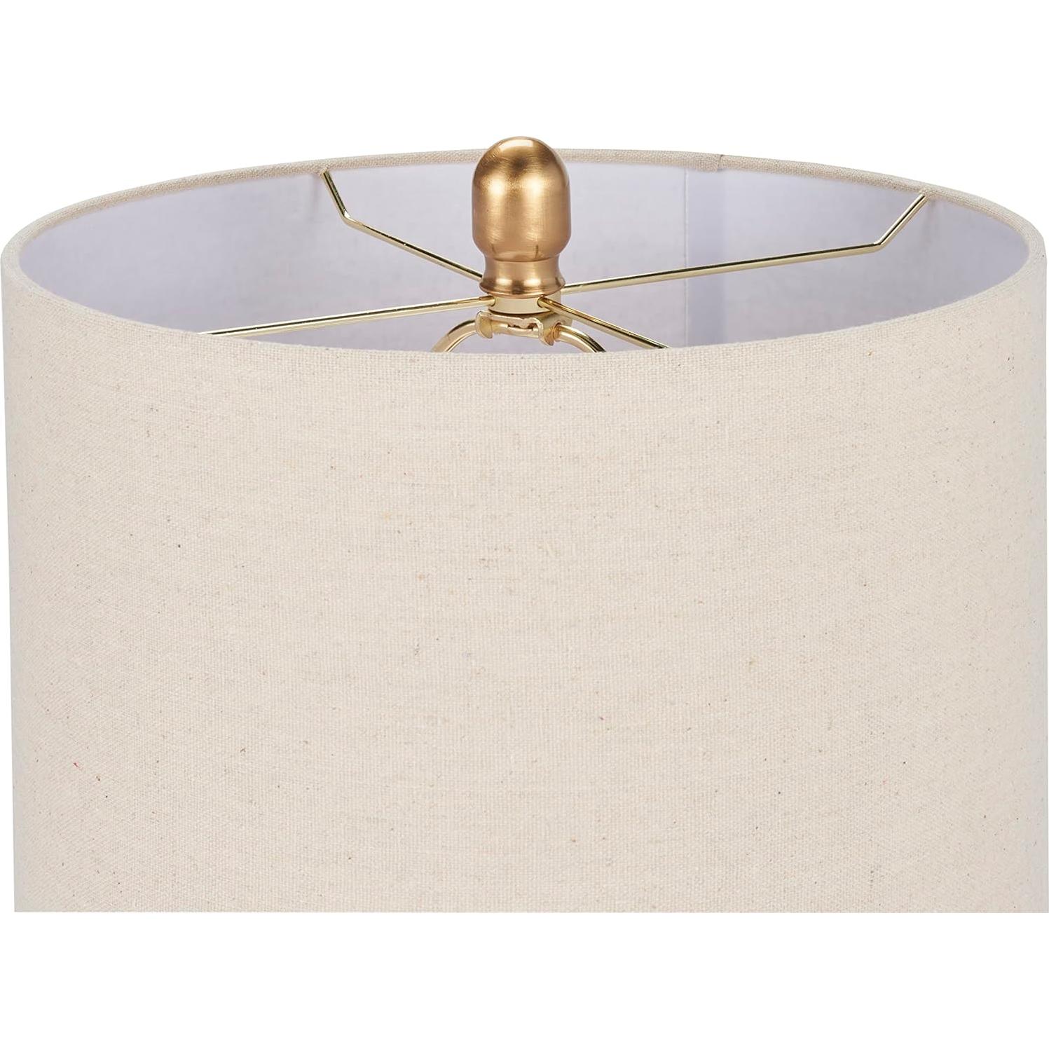 Lámpara de Mesa Nourison Terracota 55.88 cm Moderna