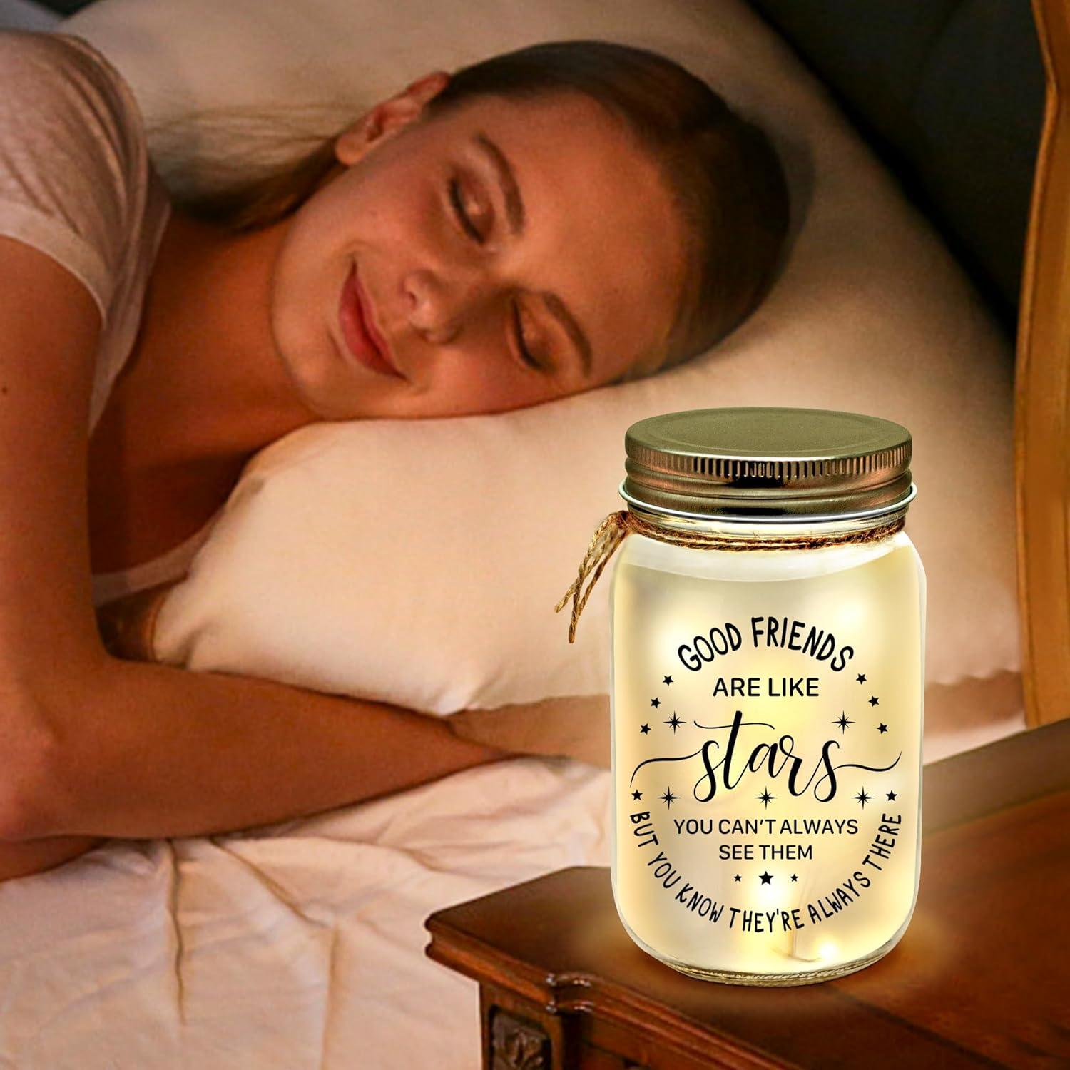 Luz Nocturna de Tarro Mason Kenon 14.5 cm para Amigas