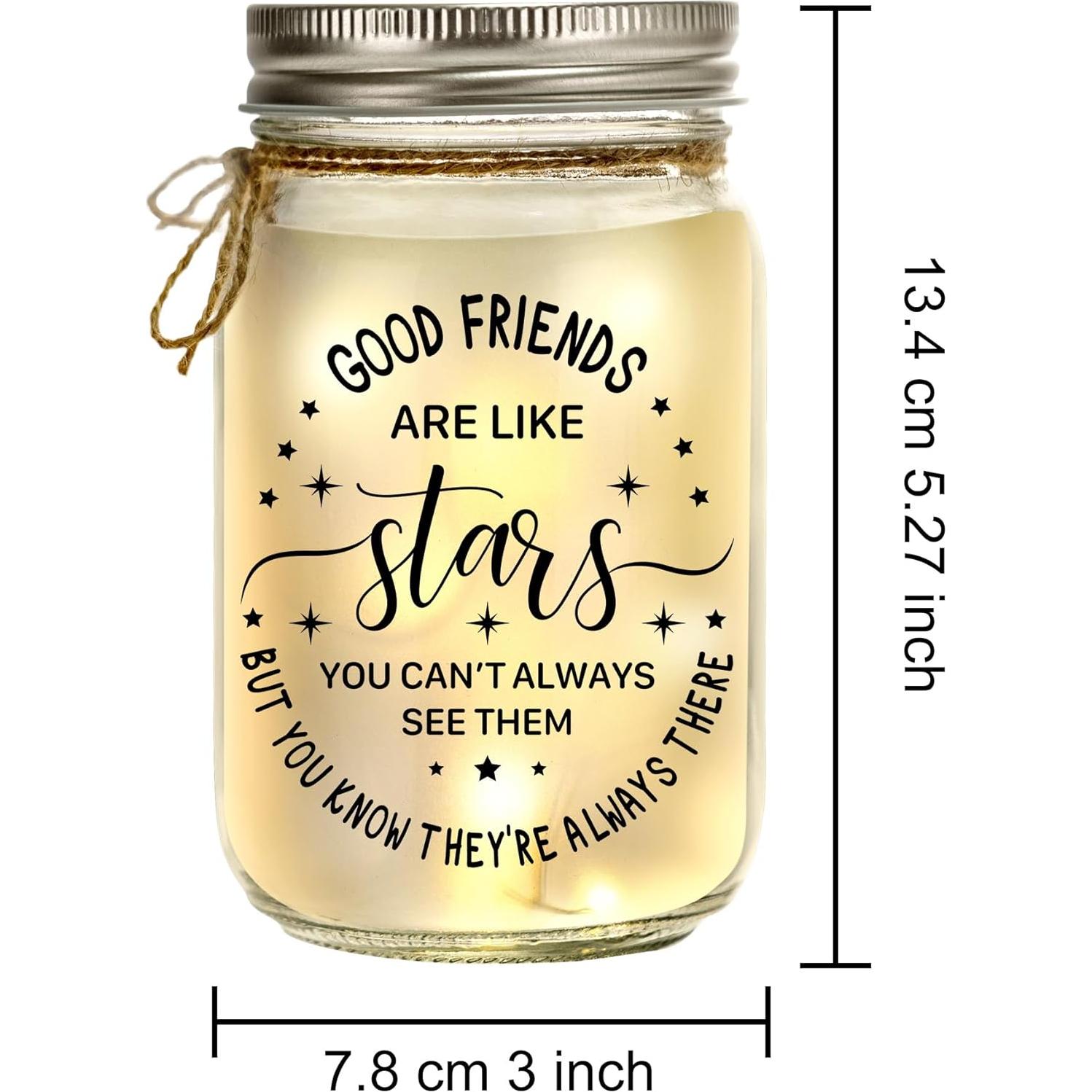 Luz Nocturna de Tarro Mason Kenon 14.5 cm para Amigas