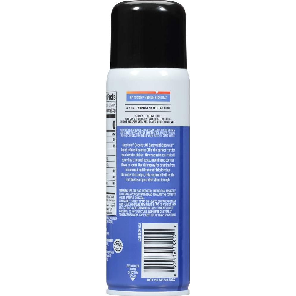 Spray de Aceite de Coco Spectrum 177 ml - No Pegajoso