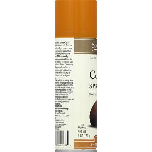 Spray de Aceite de Coco Spectrum 177 ml - No Pegajoso