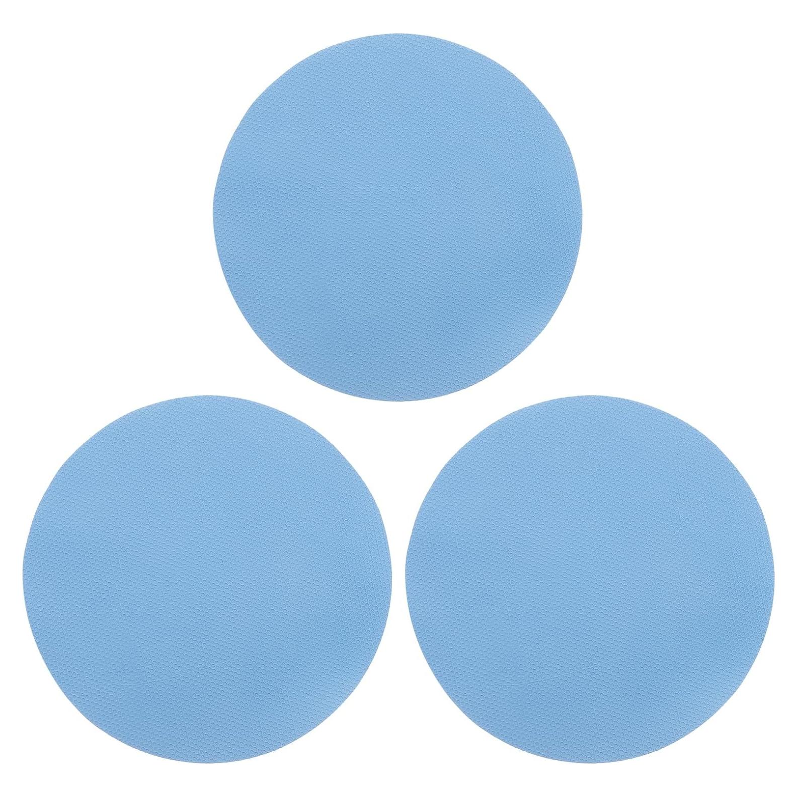 Abrebotellas de Goma uxcell 3 Piezas Antideslizantes Azul