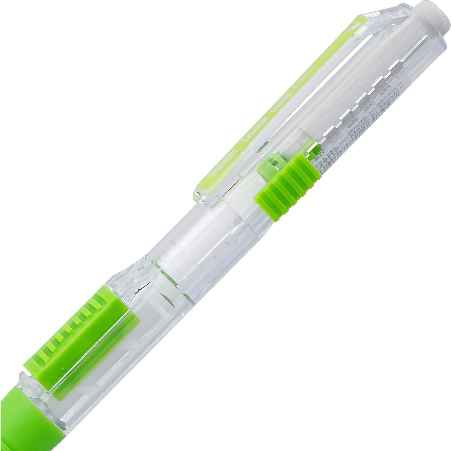 Lápiz Mecánico Pentel Quick Click 0.7mm Lata 36 Colores