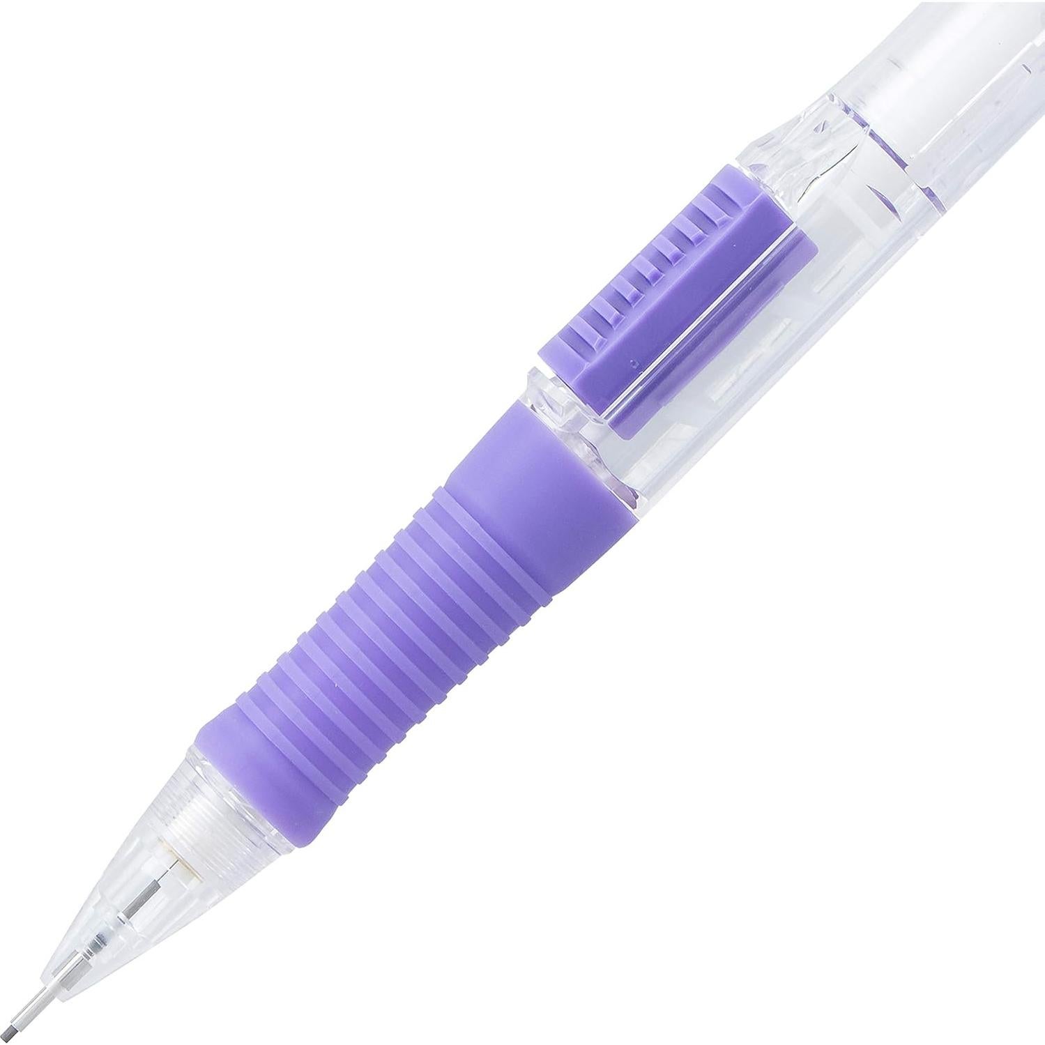 Lápiz Mecánico Pentel Quick Click 0.7mm Lata 36 Colores