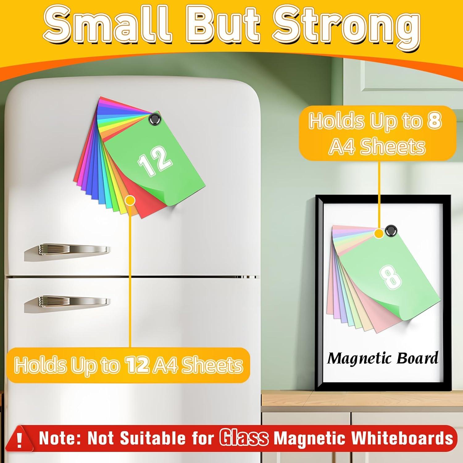 Imanes Neodimio VNDUEEY 16 Pcs Fuerte para Refrigerador