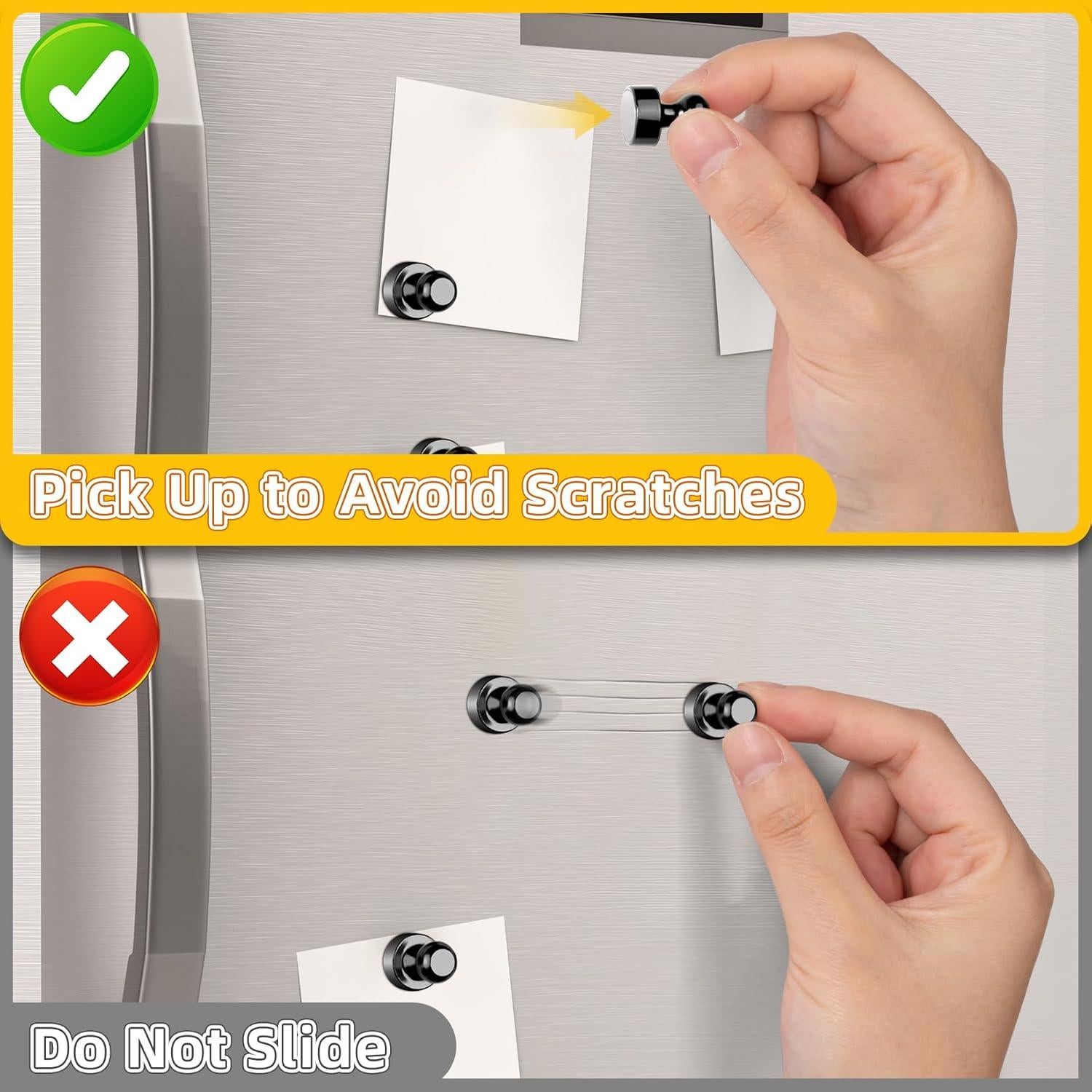 Imanes Neodimio VNDUEEY 16 Pcs Fuerte para Refrigerador