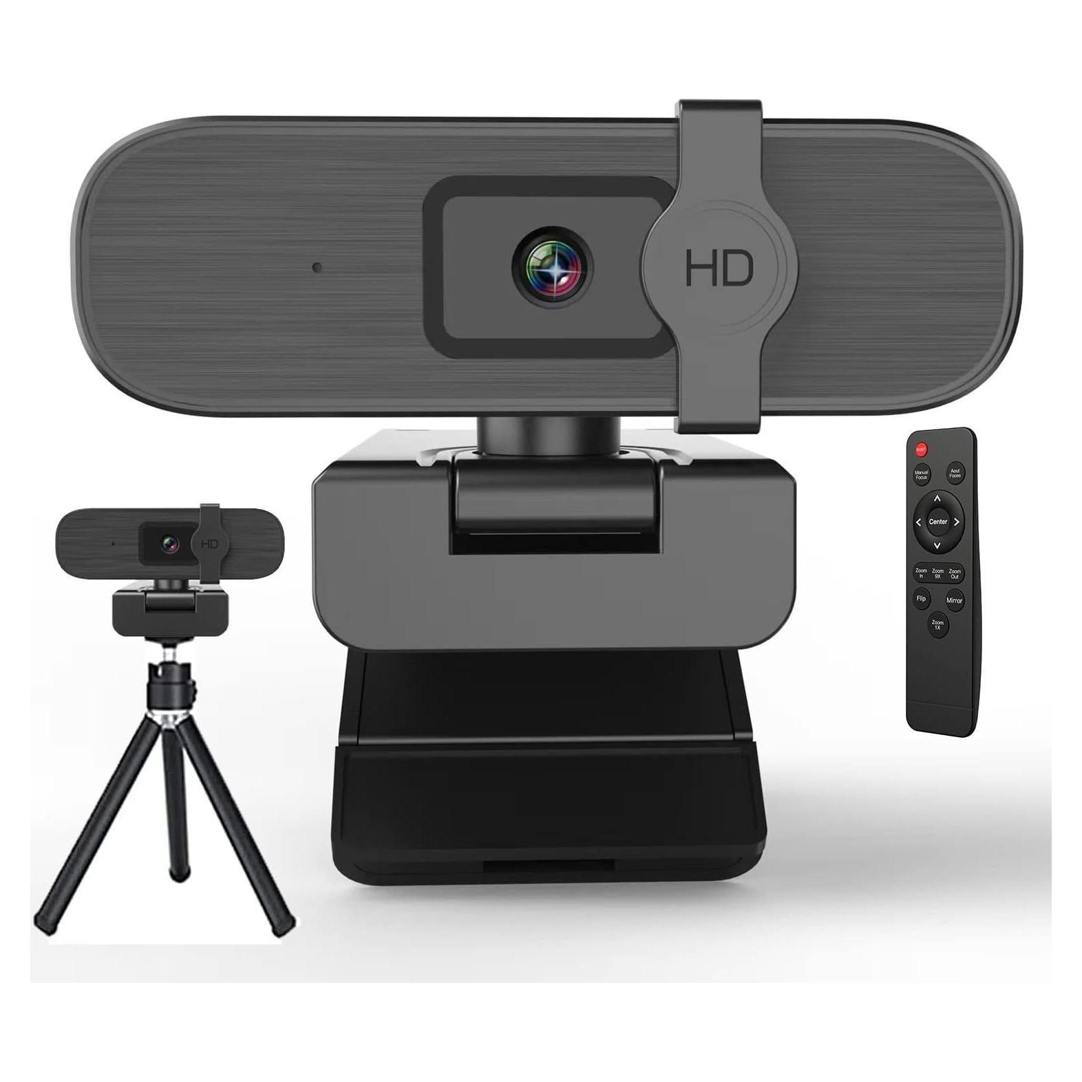 Cámara Web 4K Nolansend con Micrófono y Control Remoto