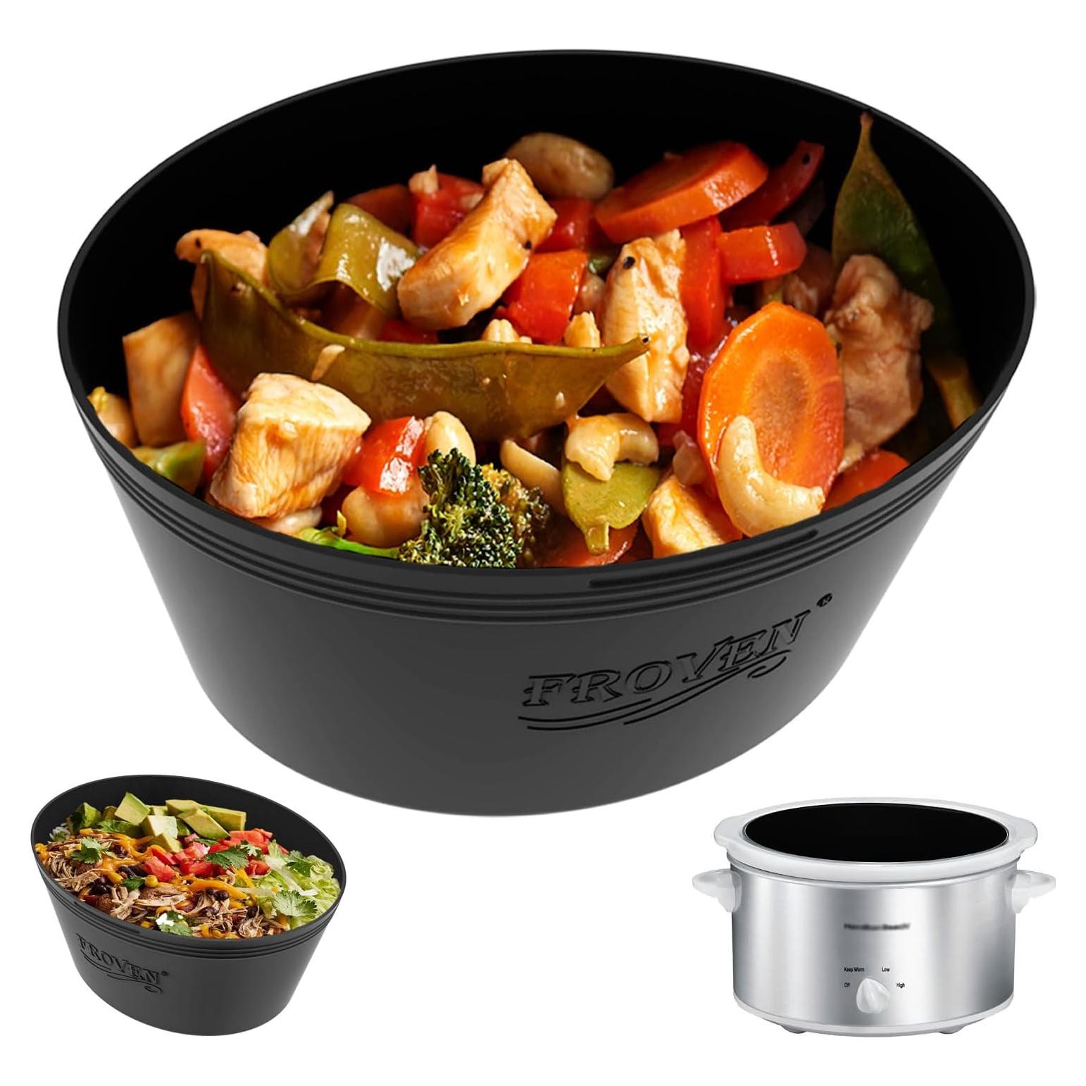 Forro de Silicona FROVEN para Olla de Cocción Lenta 4QT-4.5QT