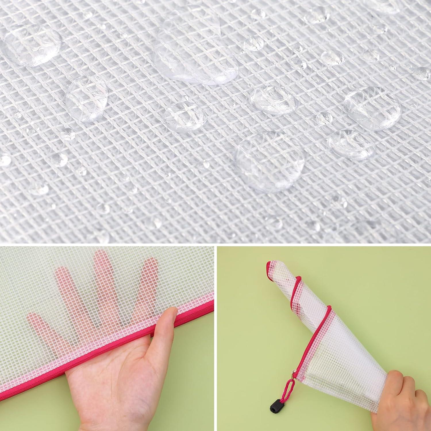 Bolsas de Malla con Cremallera EOOUT - 8 Piezas Multicolor