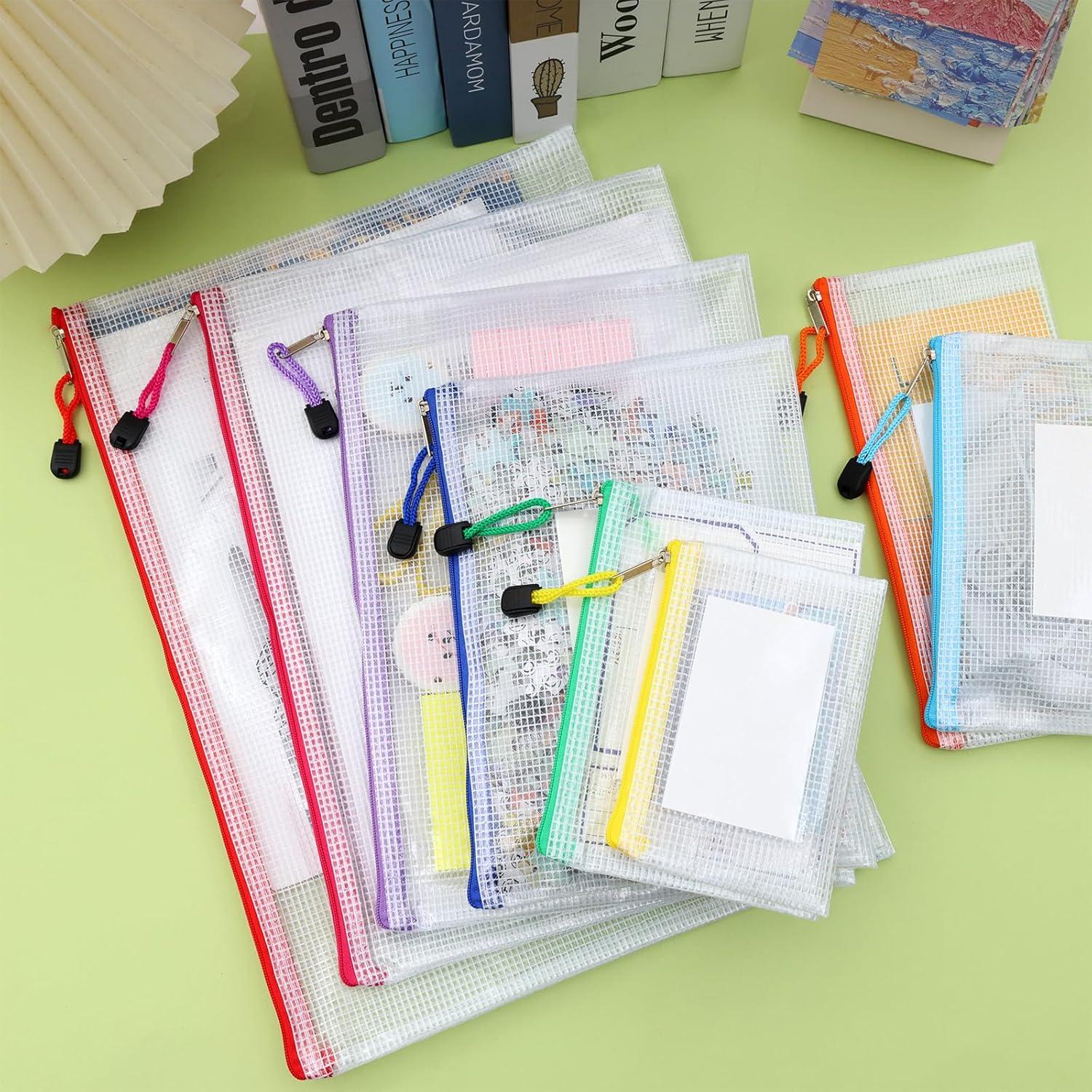 Bolsas de Malla con Cremallera EOOUT - 8 Piezas Multicolor