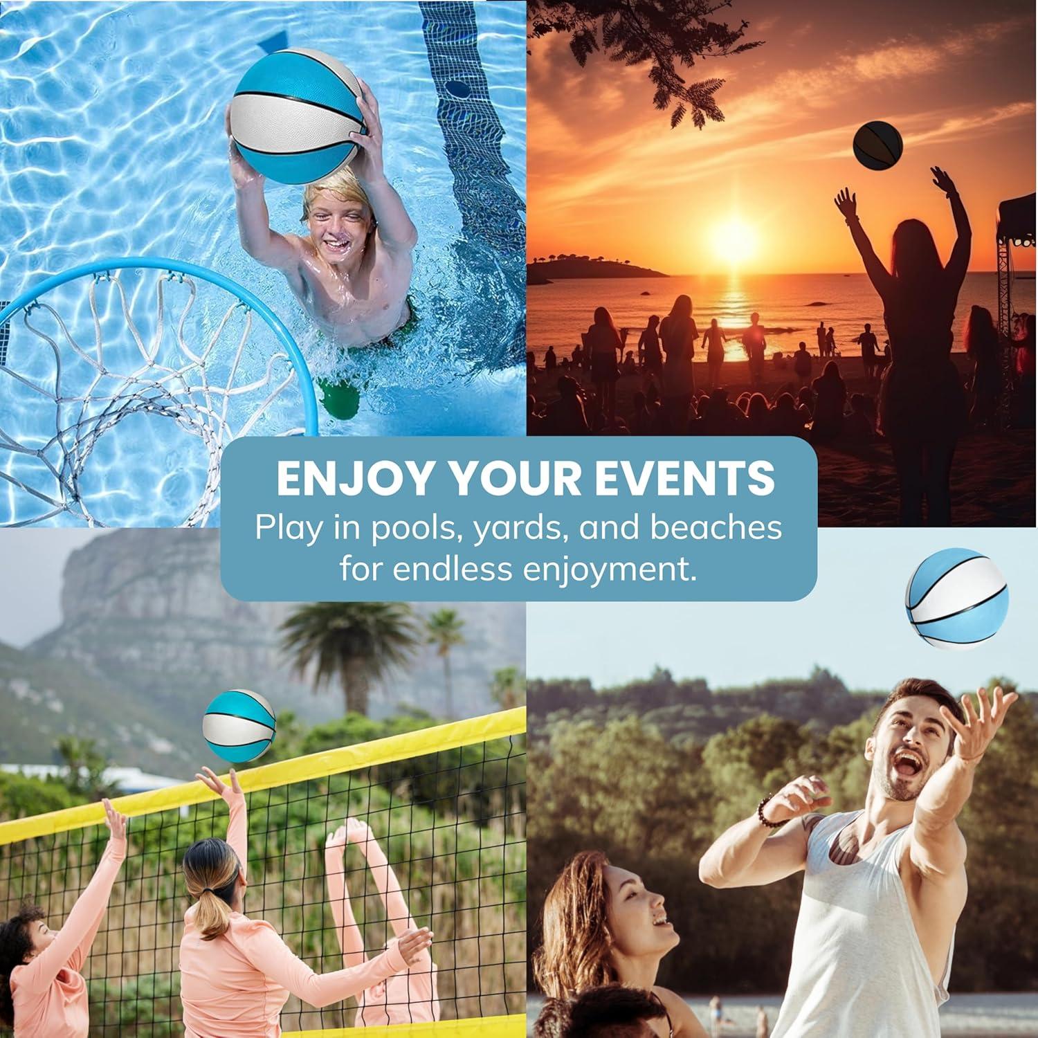 Balón de Baloncesto Botabee 22,86 cm Impermeable Azul