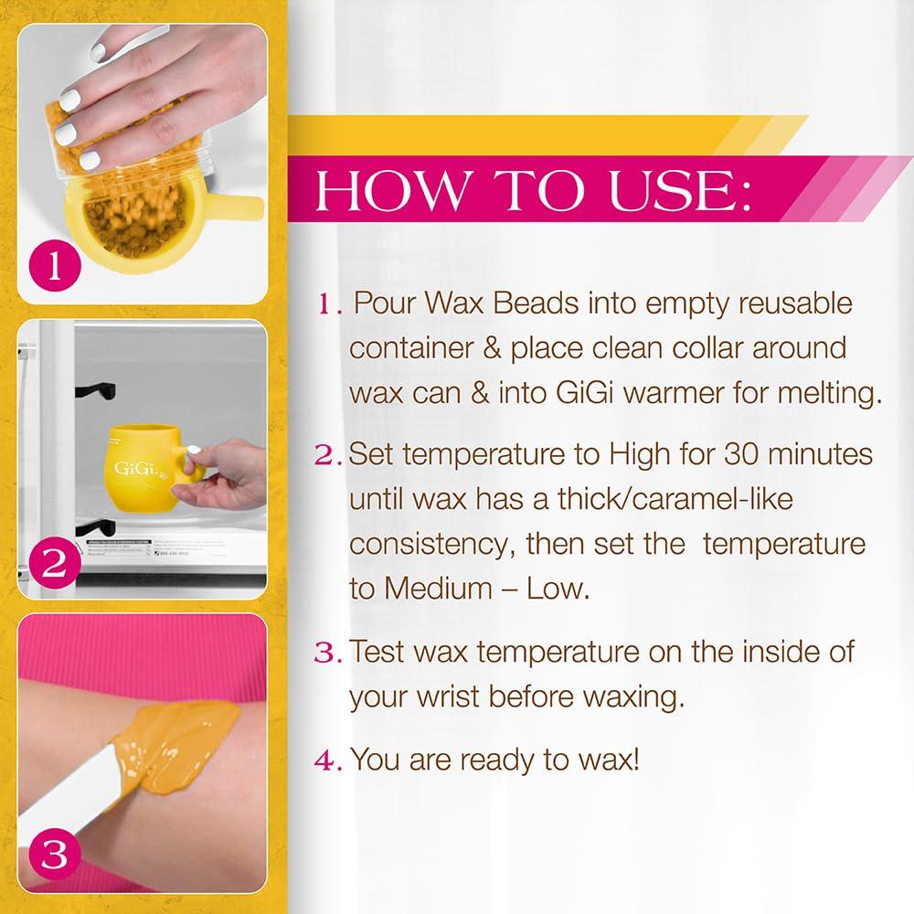 Taza de Cera de Silicona GiGi para Microondas 181g