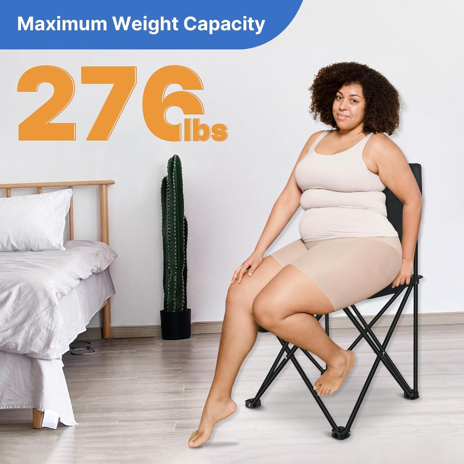 Silla de Sauna Plegable TOREAD para Adultos, Ligera y Compacta