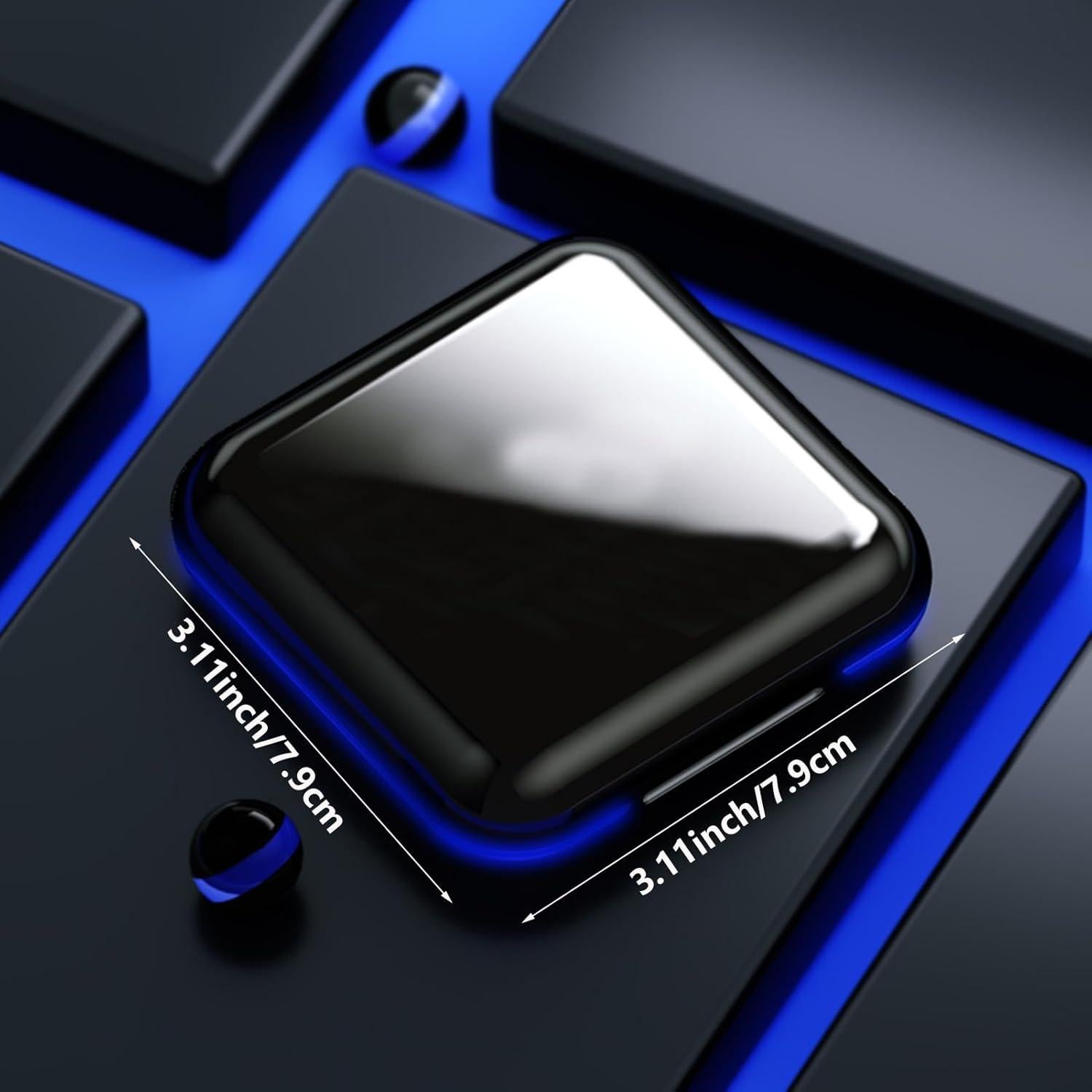 Caja de Pastillas Pequeña Impermeable MOODKEY - 4 Compartimentos