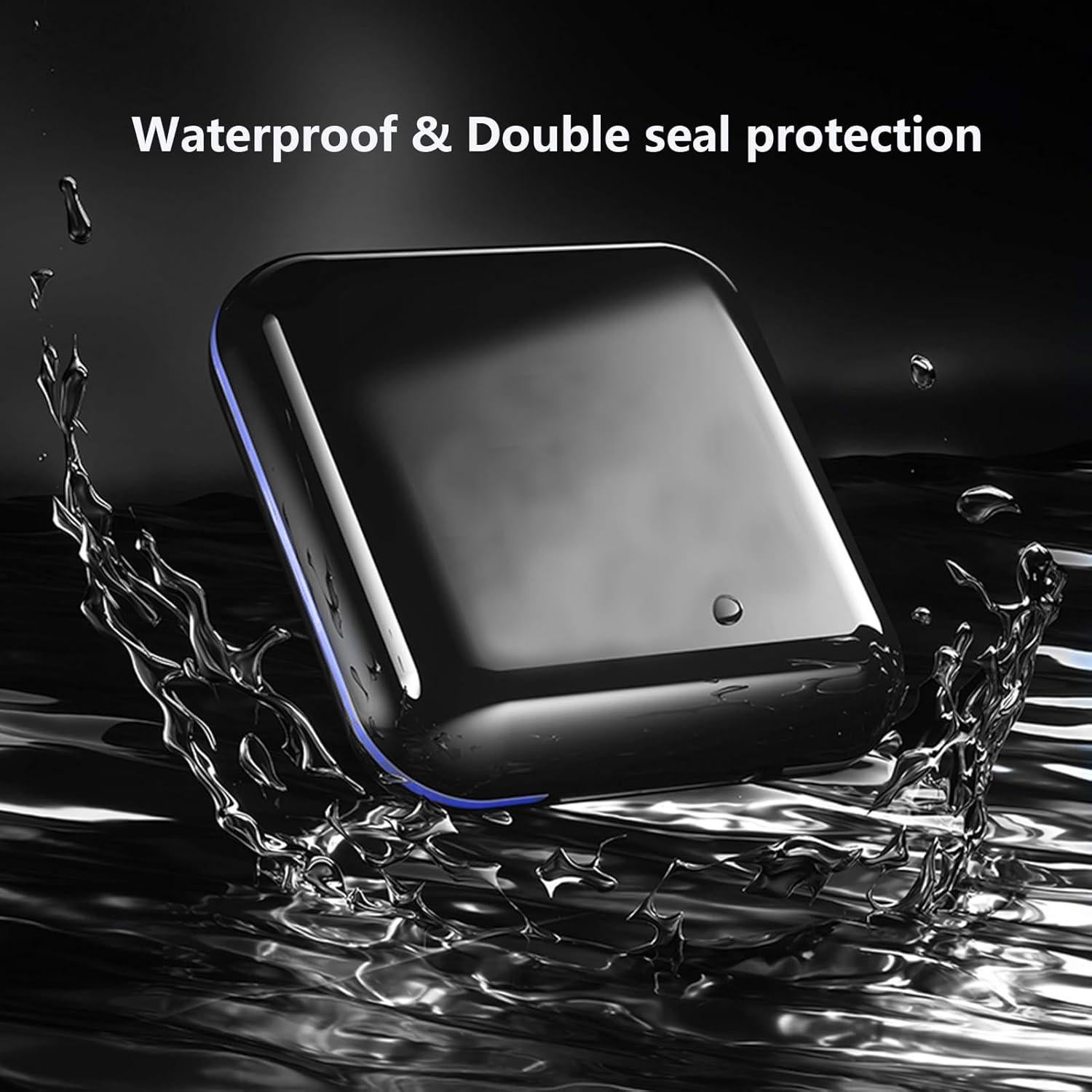 Caja de Pastillas Pequeña Impermeable MOODKEY - 4 Compartimentos