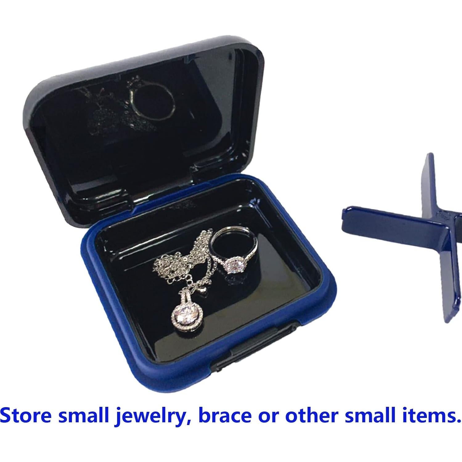 Caja de Pastillas Pequeña Impermeable MOODKEY - 4 Compartimentos