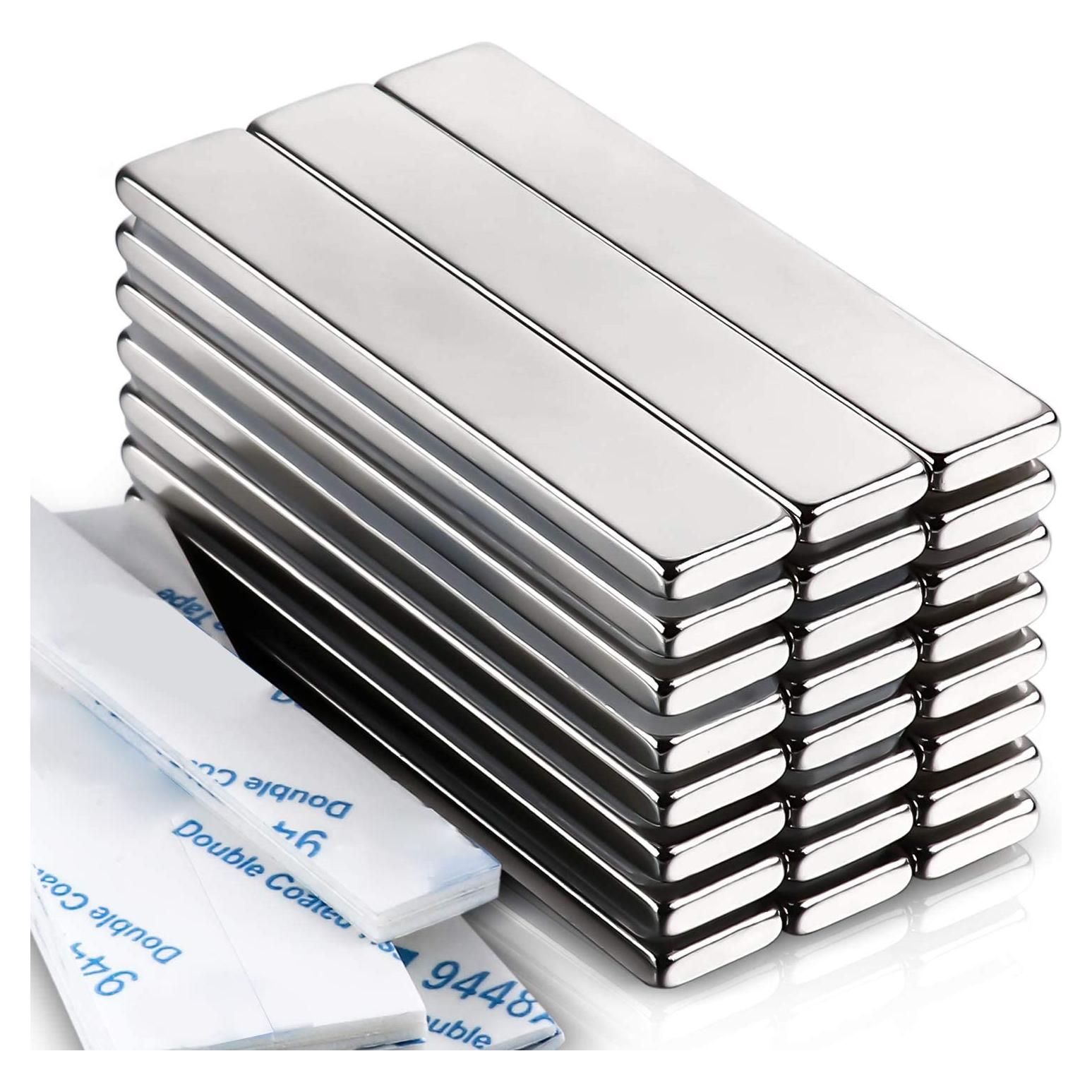 Imanes de Neodimio LOVIMAG 60x10x3mm Paquete de 24