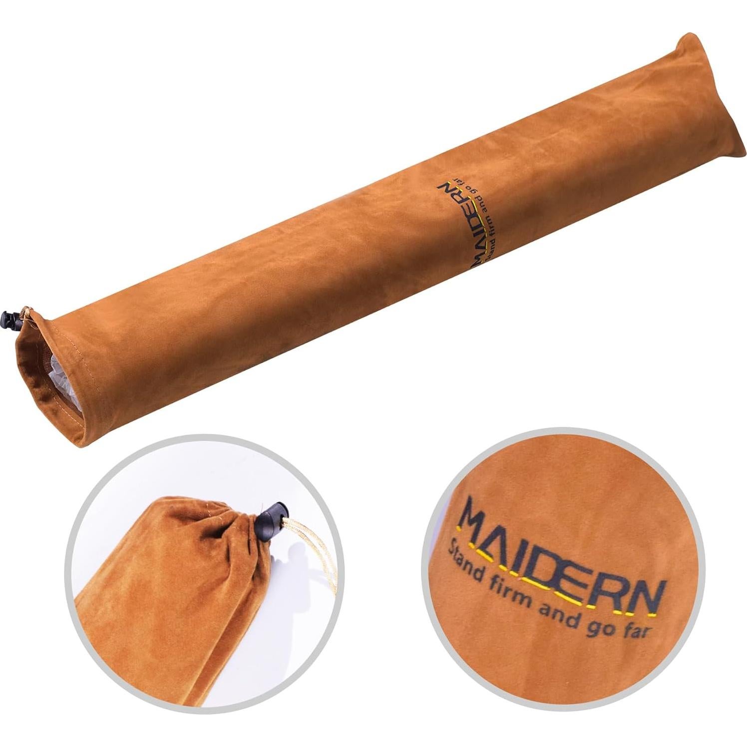 Tapete de Escritorio MAIDERN 120x60cm Corcho y Cuero Negro