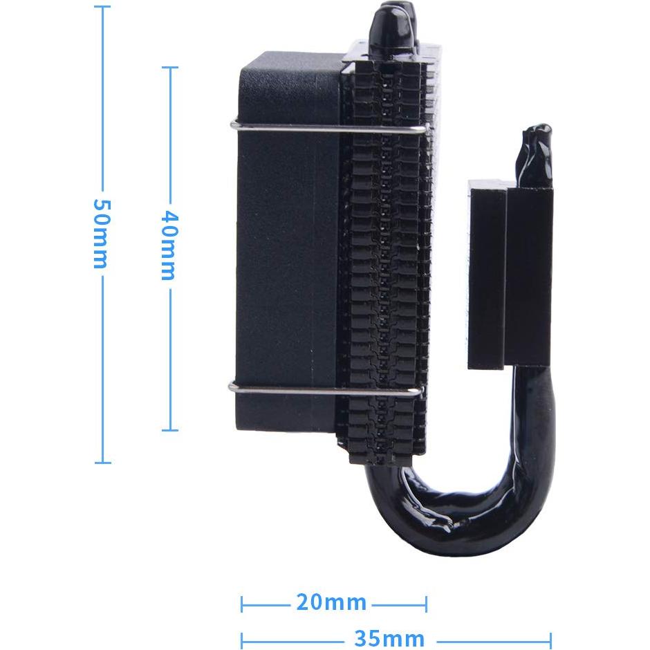 Ventilador PWM GeeekPi para Raspberry Pi 4 y 3B+ Negro