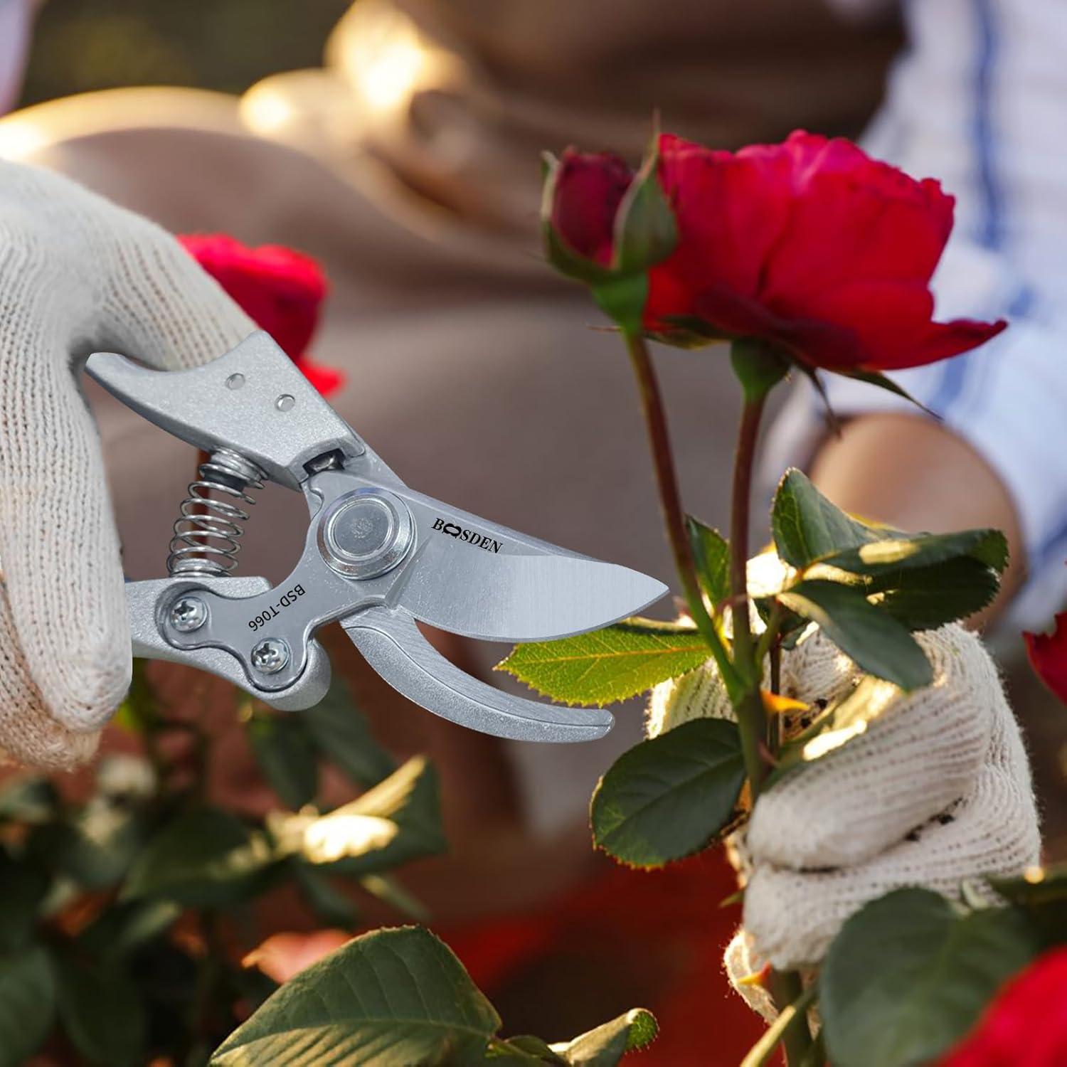 Tijeras de Podar Bypass BOOSDEN 22mm Acero SK5 0.29kg