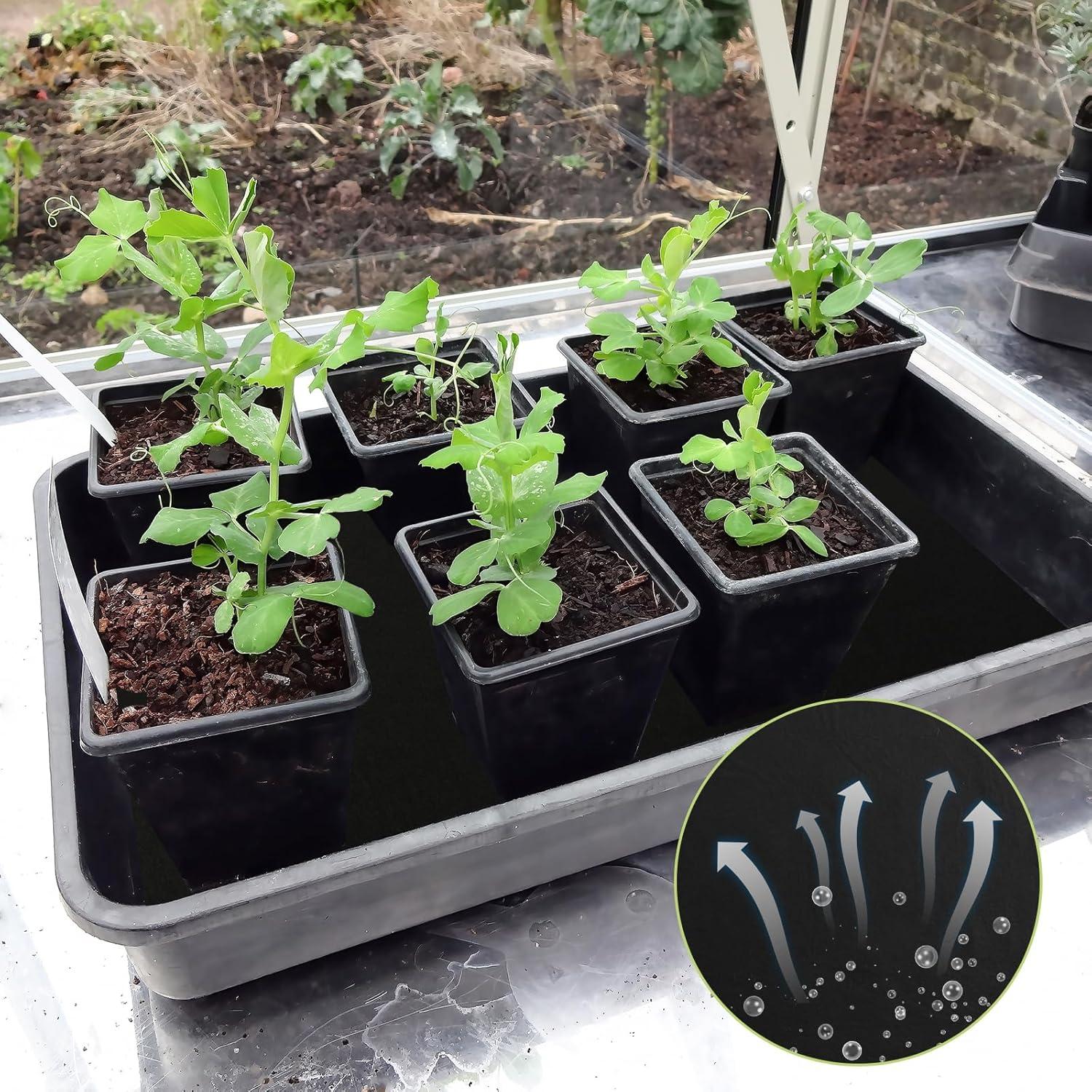 2Pack Alfombra Riego Automático ECcandiedhaws 120x100cm