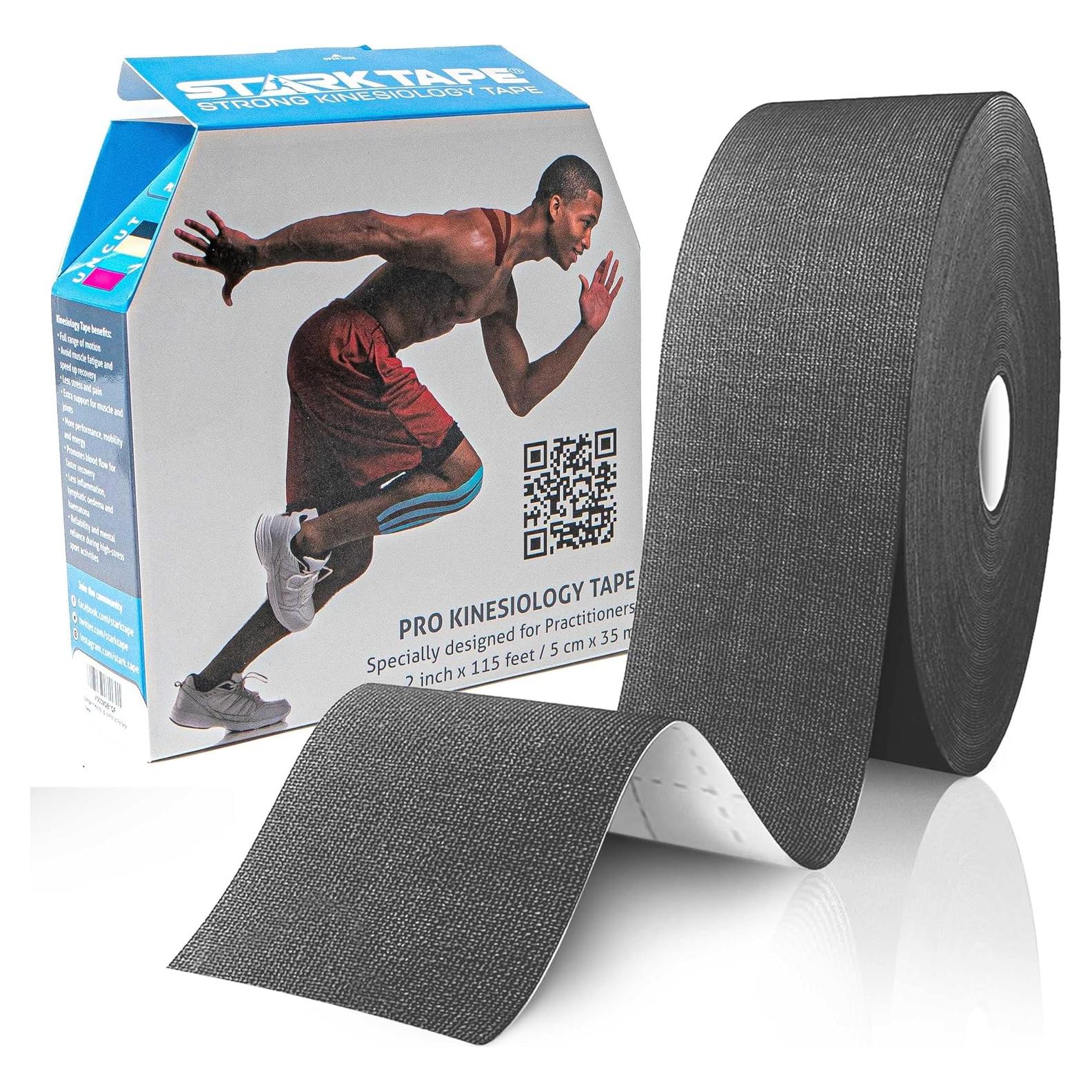 Cinta de Kinesiología StarkTape 5cm x 35m Negra