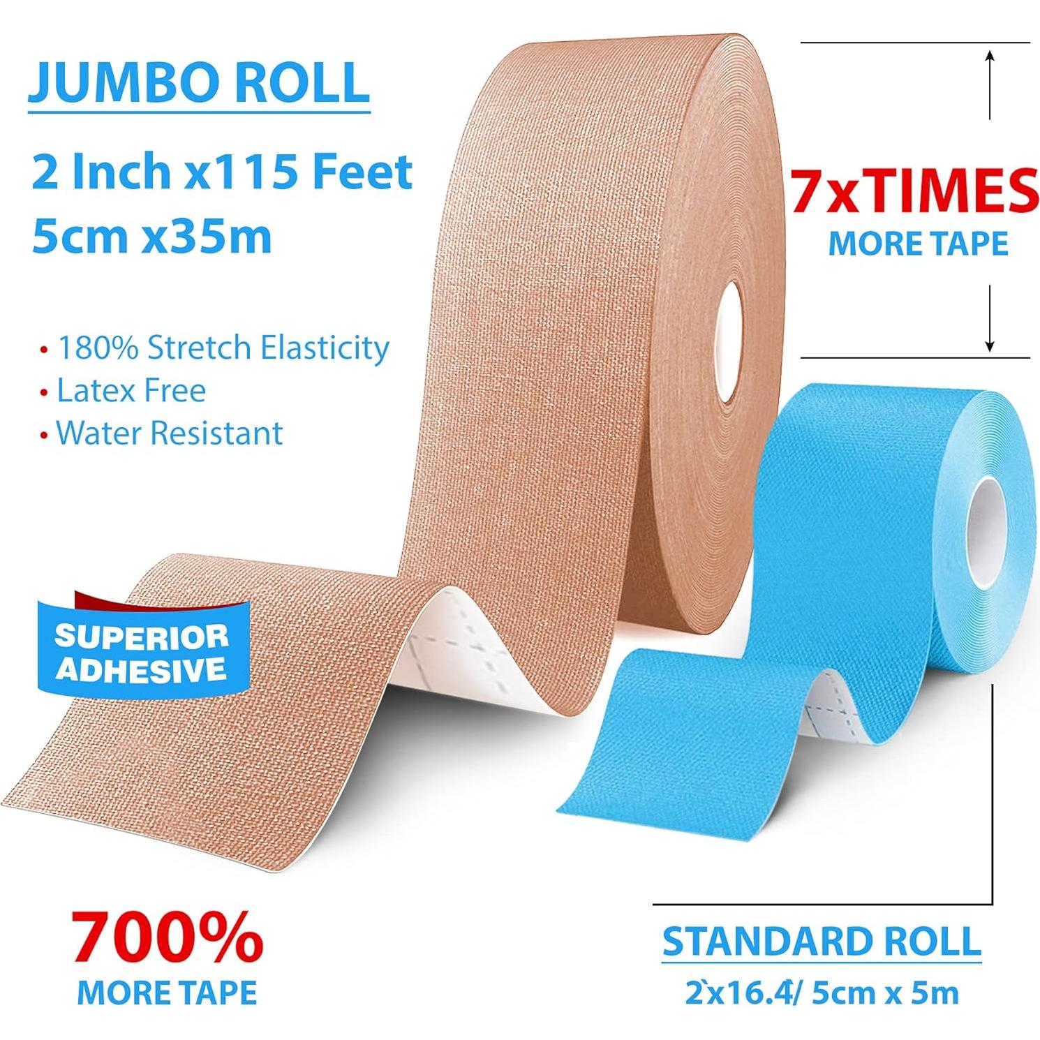 Cinta de Kinesiología StarkTape 5cm x 35m Negra