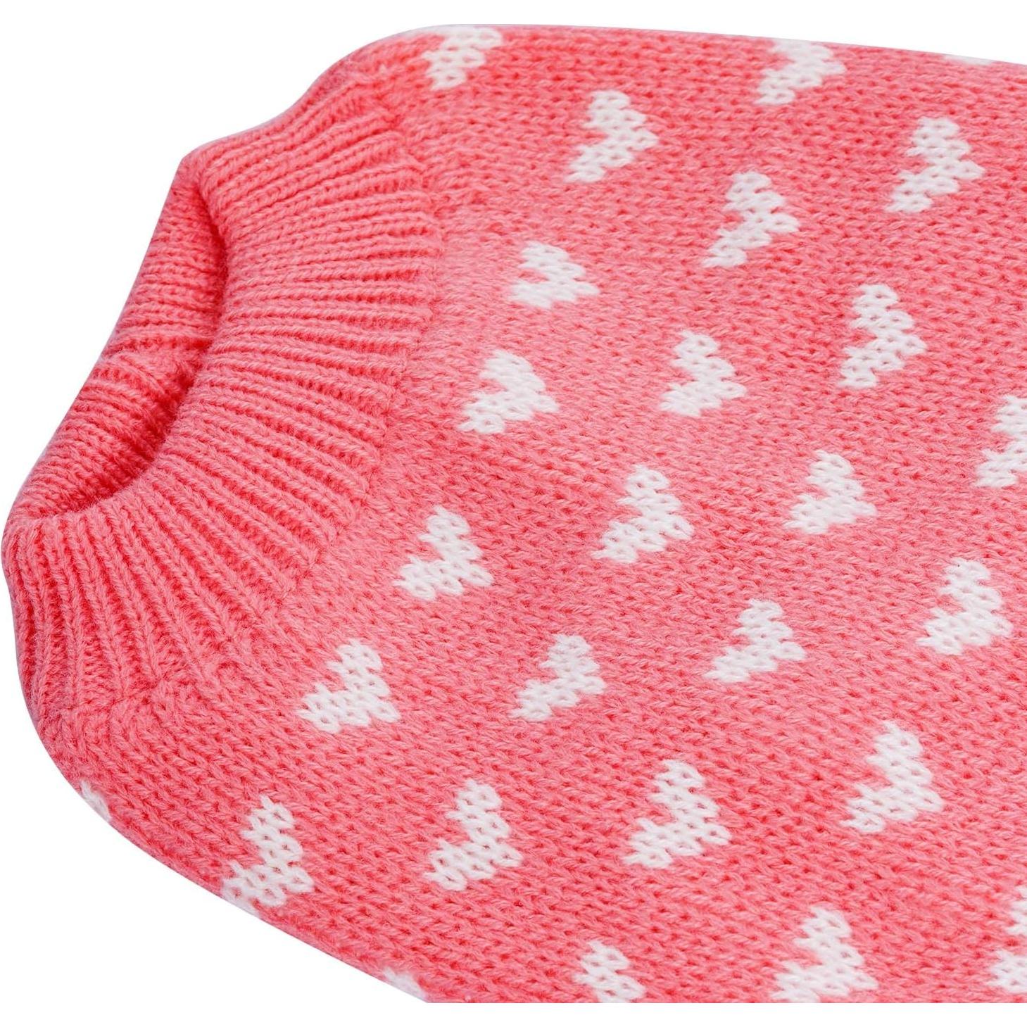 Suéter para Perro Dxhycc Rosa Talla S Patrón Corazón