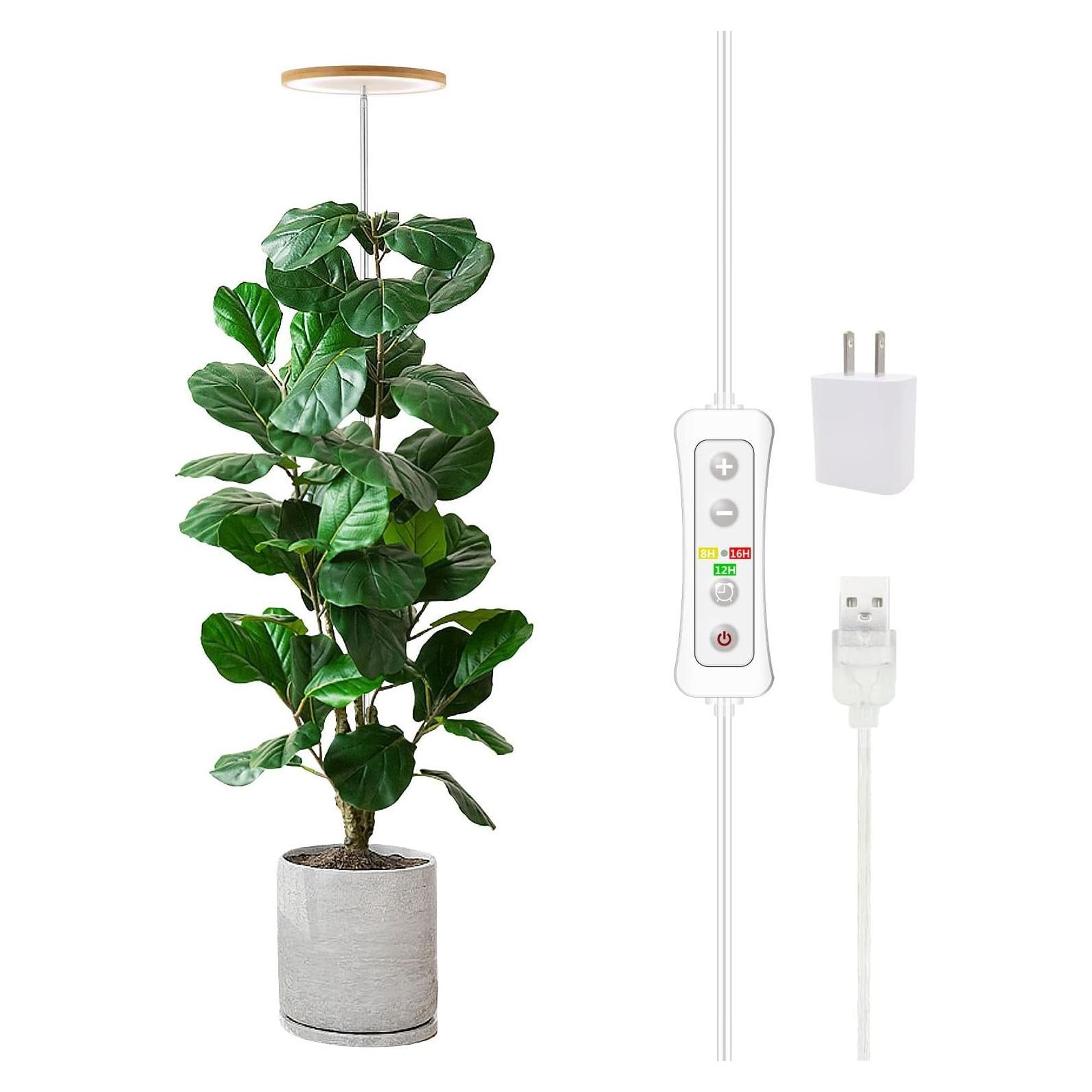 Luz de Crecimiento LED Yadoker 72 LEDs Espectro Completo 5V