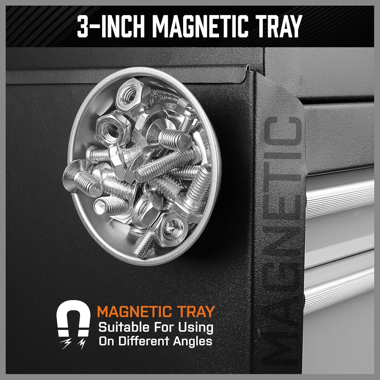 Herramienta de Recogida Magnética HORUSDY 4 Piezas 6.8 kg