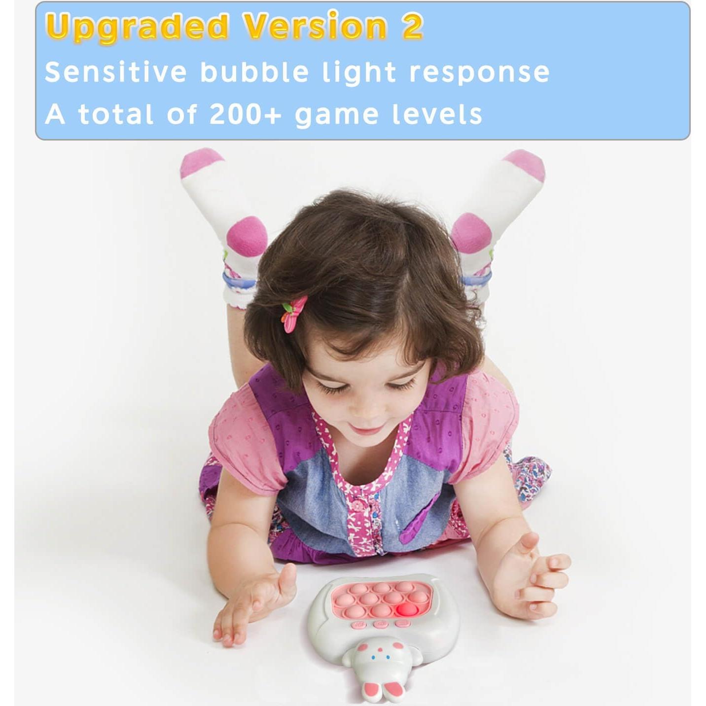 Juego de Burbuja Rápido HLXY Conejo Rosa Portátil 166g