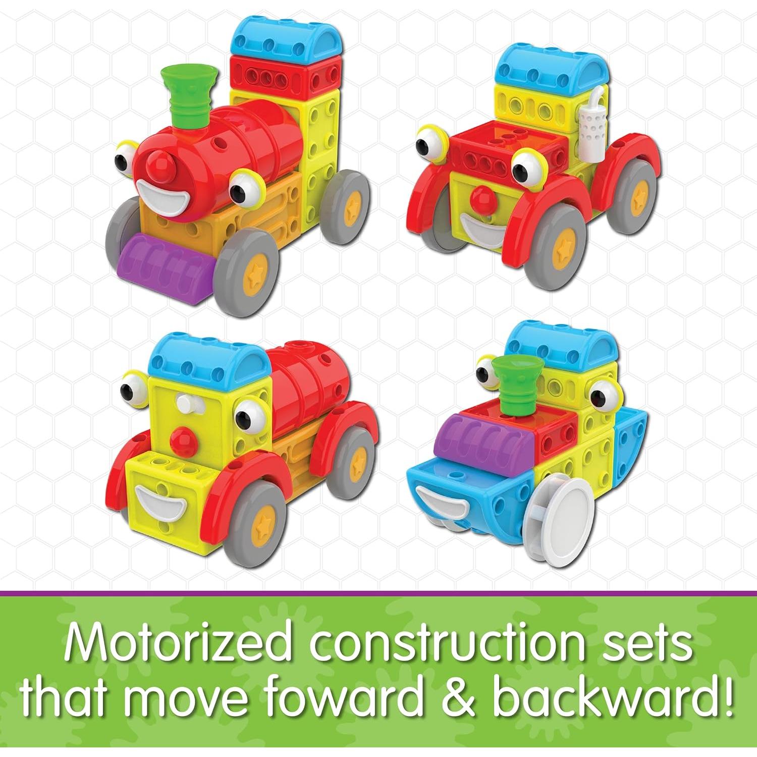 Conjunto de Vehículos Móviles 4-en-1 El Viaje de Aprendizaje