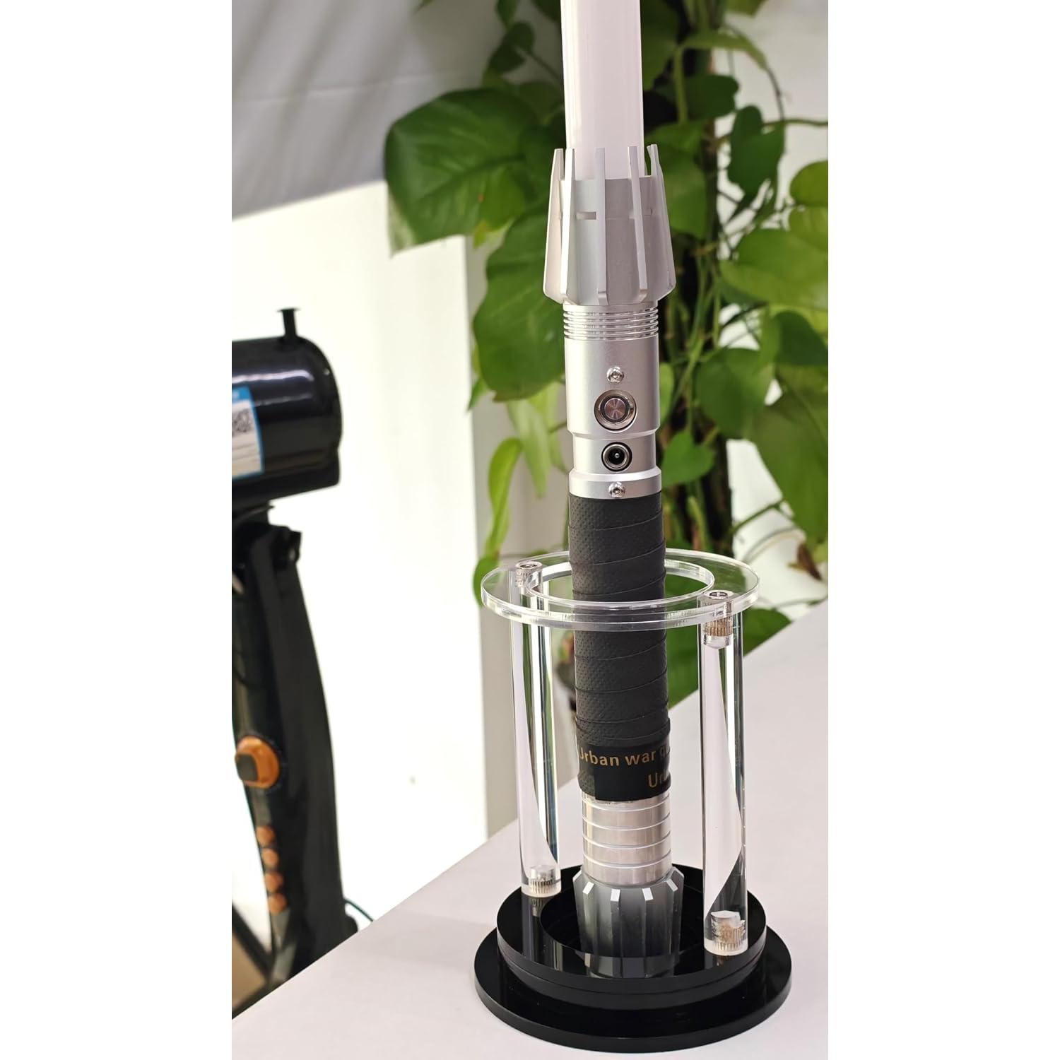 Soporte de Sable de Luz de Escritorio WLSANX Grande Acrílico