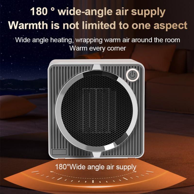 Calentador de Espacio ZOOY Mini Eléctrico 425g PTC Negro