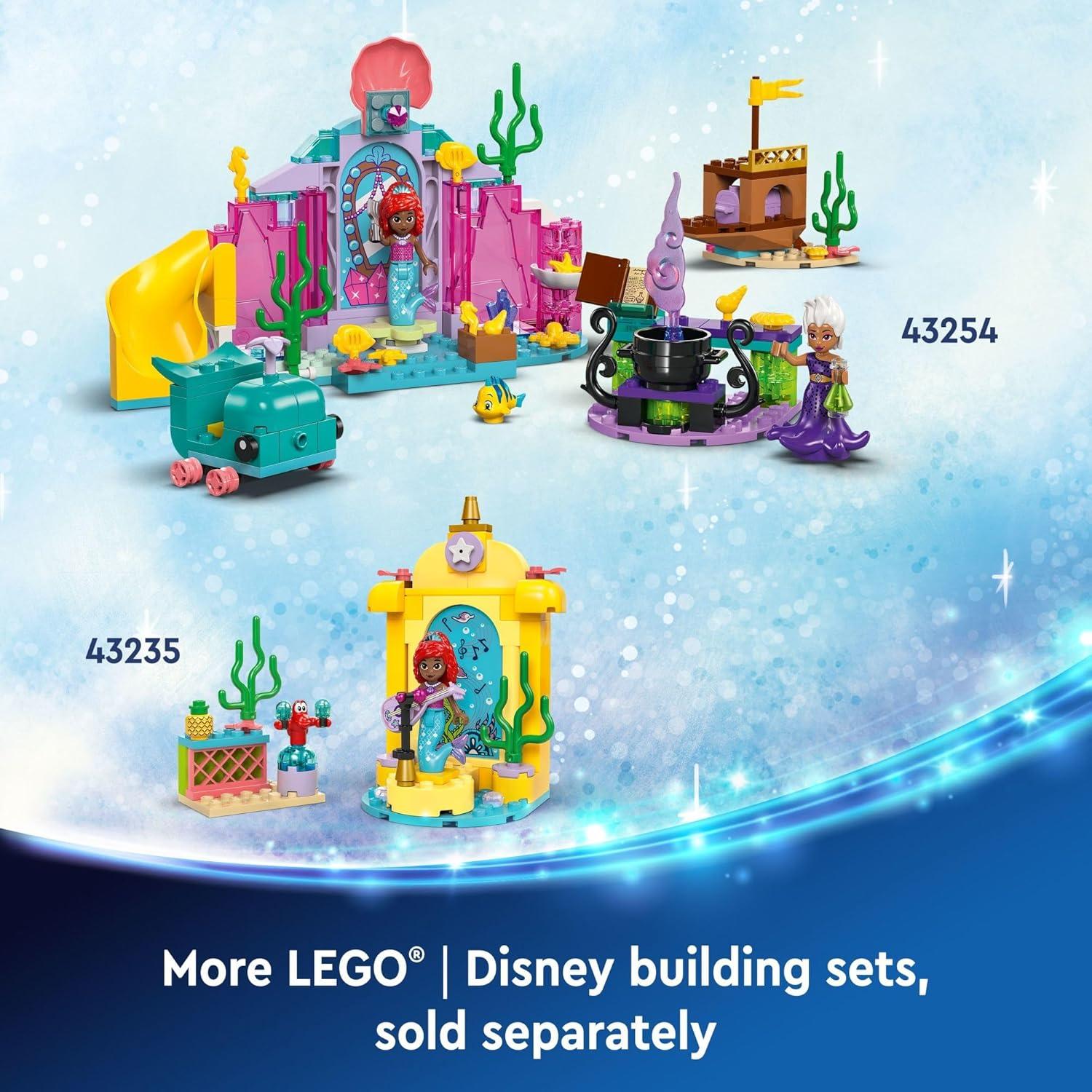 LEGO Caverna de Cristal de Ariel 43254 para Niños 4+