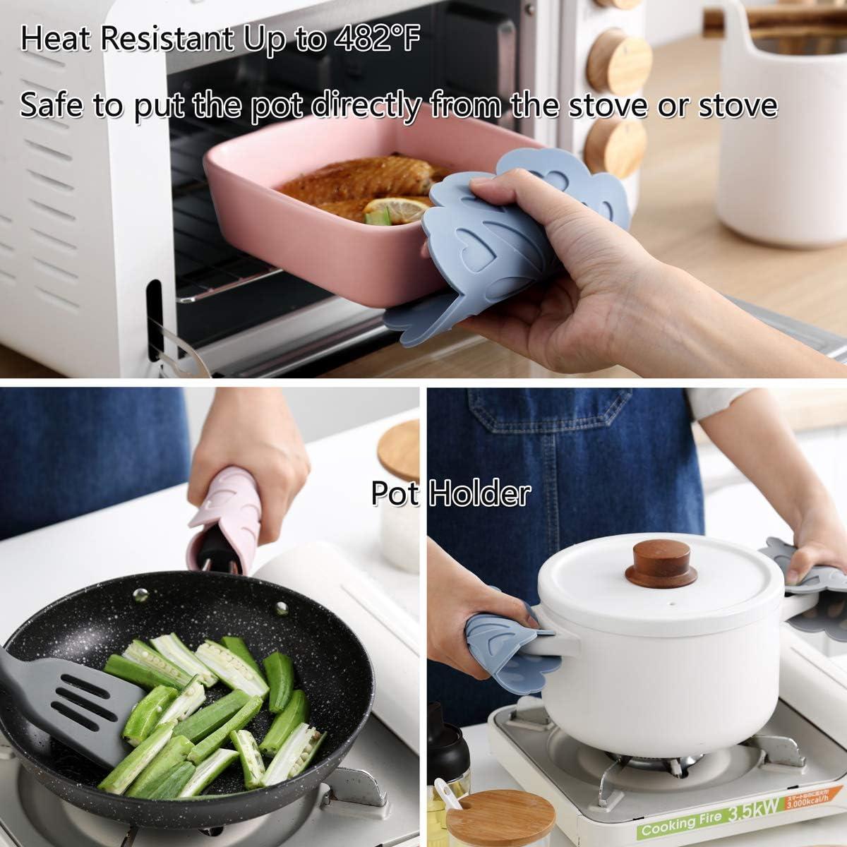 Juego de 4 Posavasos de Silicona Colinda - Antideslizantes y Resistentes al Calor