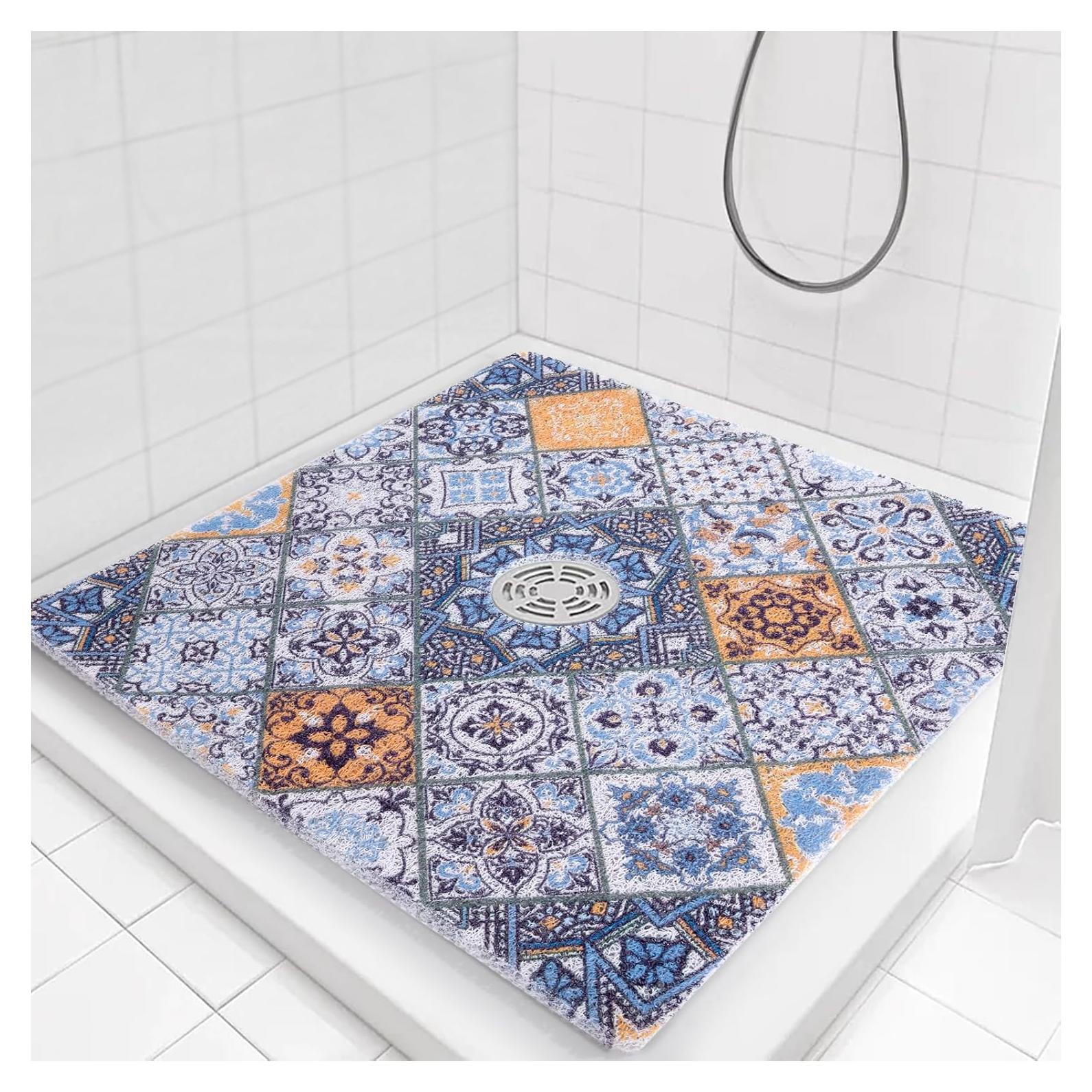 Alfombrilla de Ducha Antideslizante HOMBYS 68.58x68.58 cm PVC