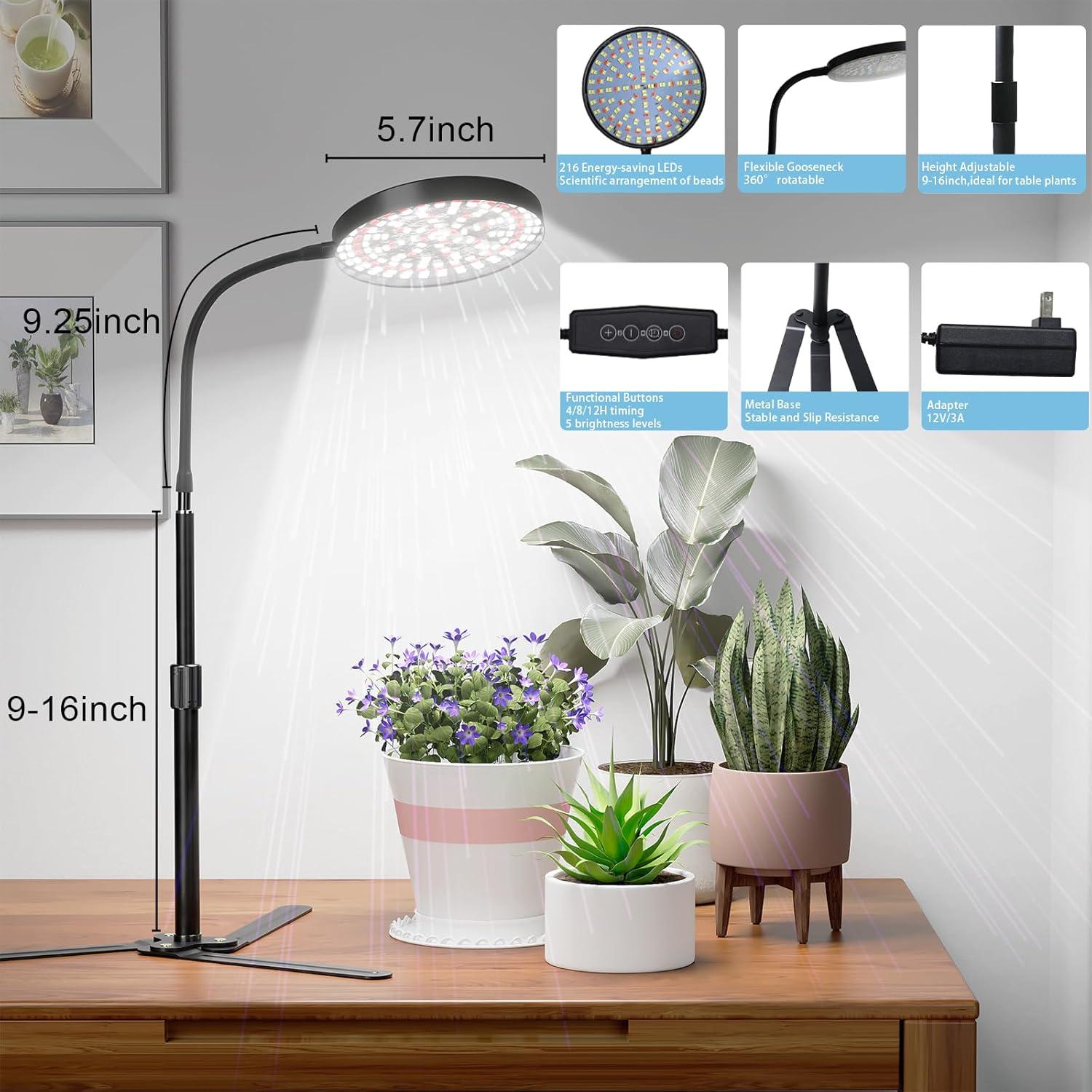 Luz de Crecimiento GooingTop 100W Espectro Completo 6000K