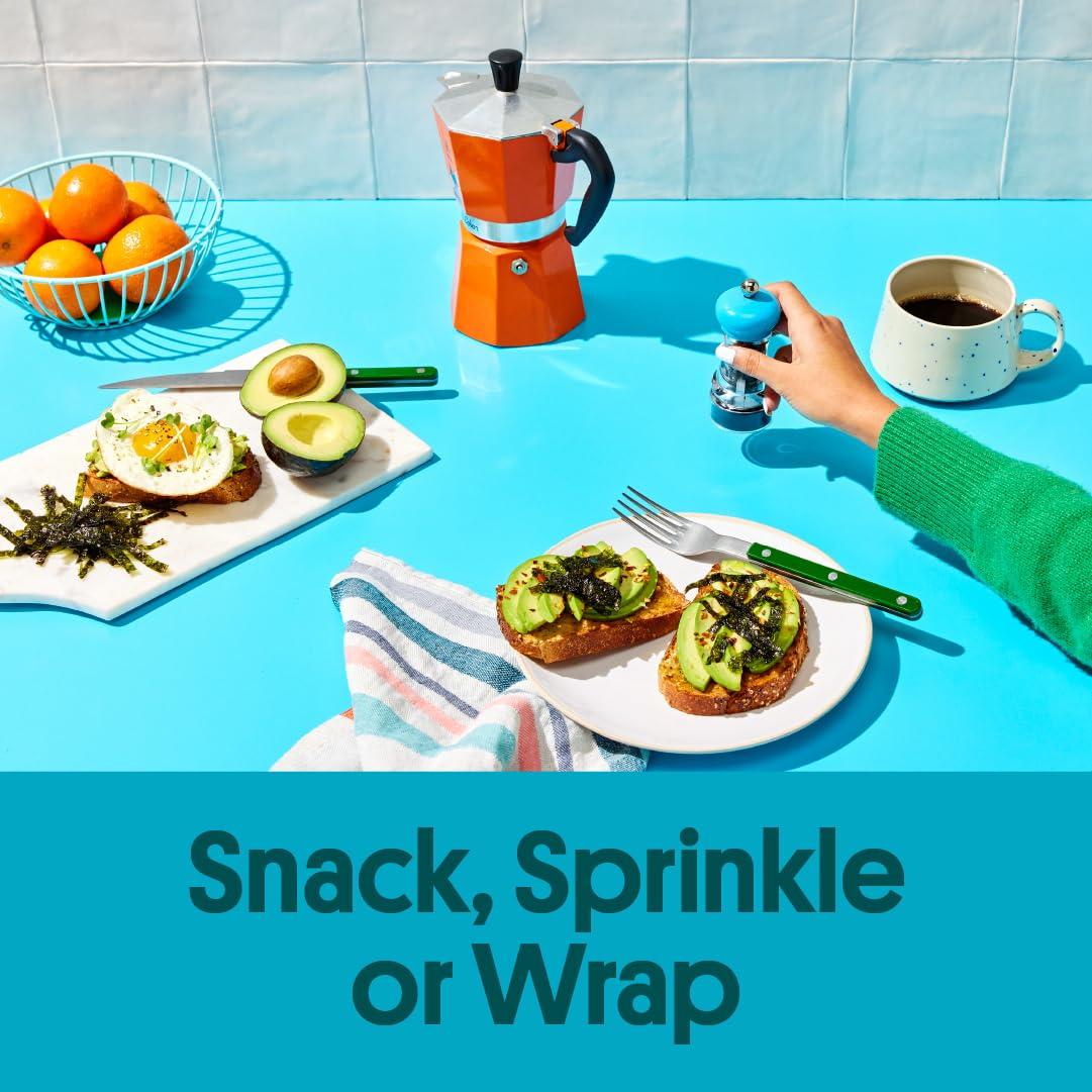 Hojas de Algas Sushi Nori Orgánico gimMe 12 Paquetes 275.7g