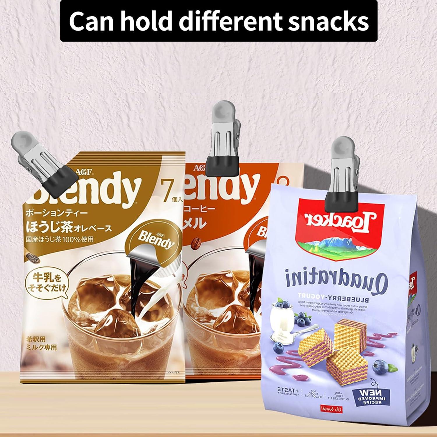 Pinzas de Ropa Negras Tinfol, Paquete de 28 Mini Clips 5.8 cm