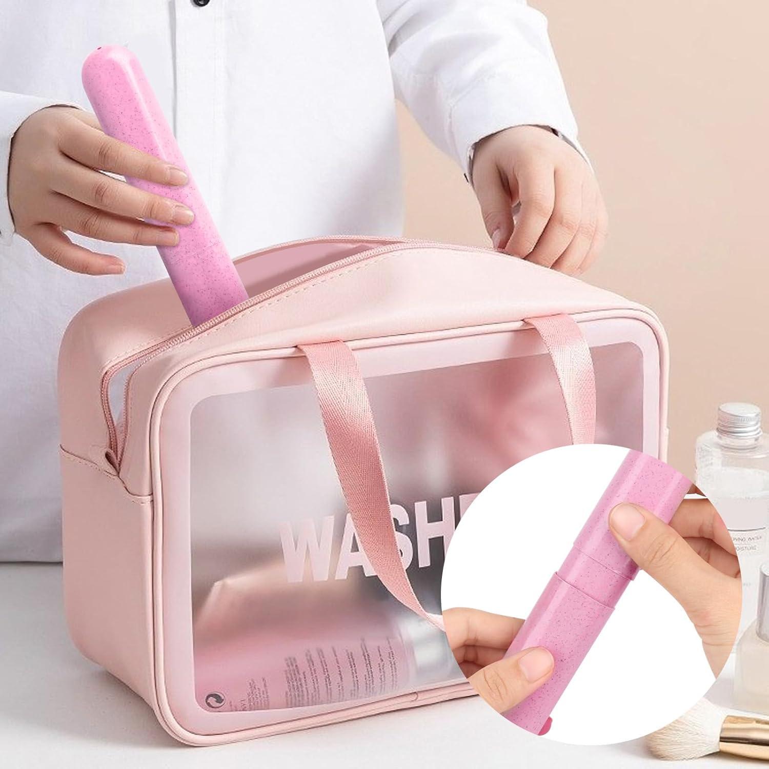 Estuche de Cepillo de Dientes Ecológico Eaezerav - 6 Paquetes