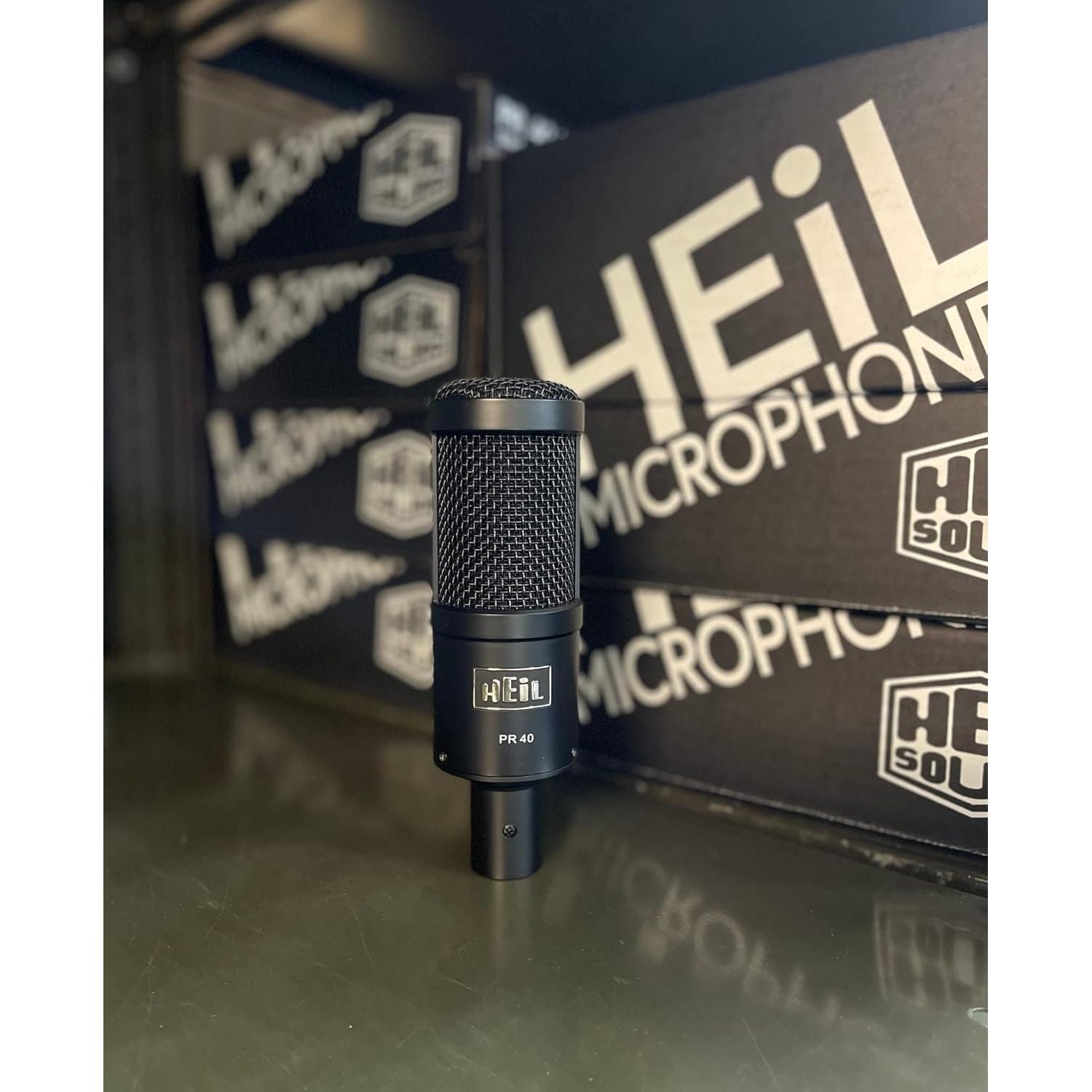 Micrófono Dinámico Heil PR 40 XLR para Streaming y Podcast