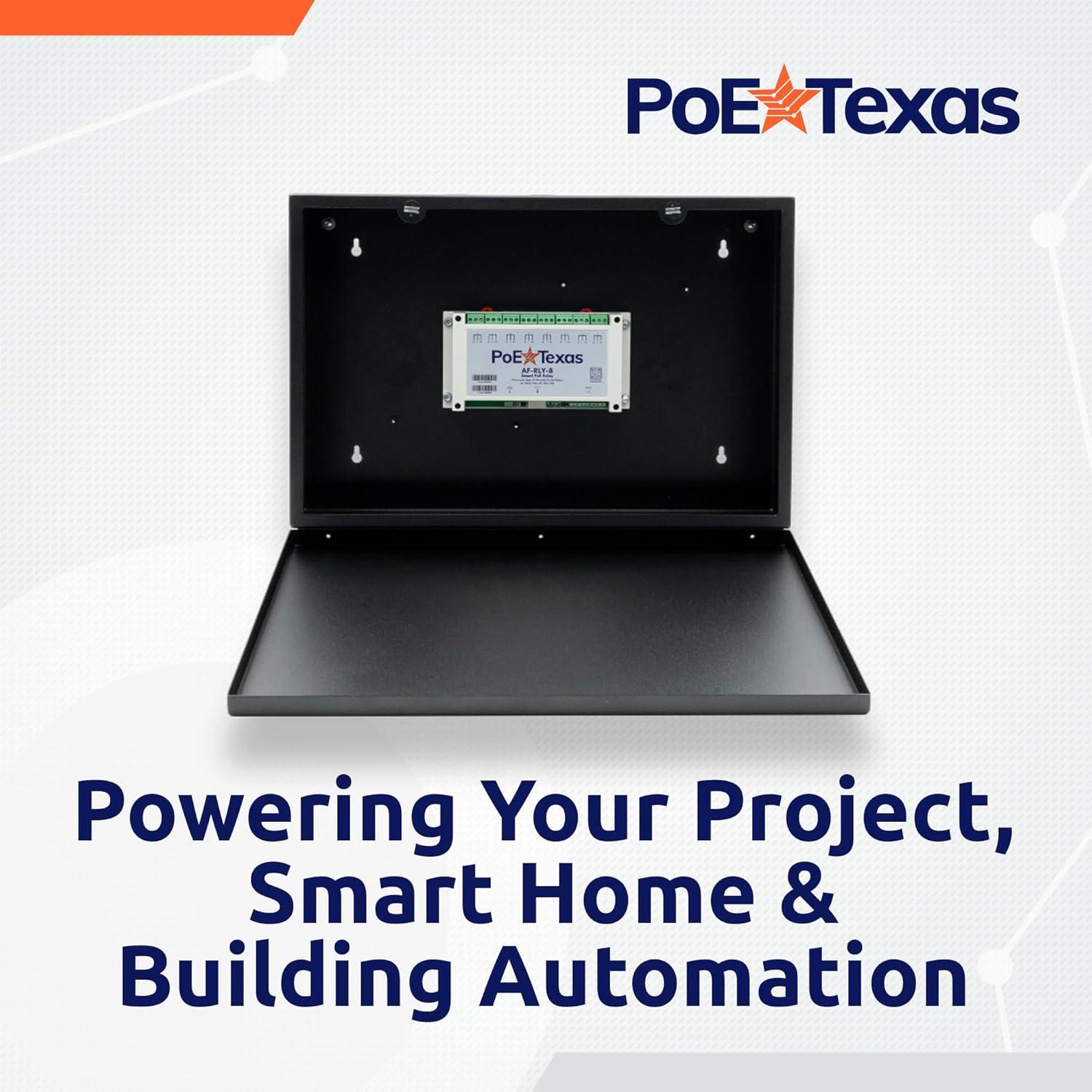 Controlador de Relé PoE 8 Canales Poe Texas - Fácil Programación