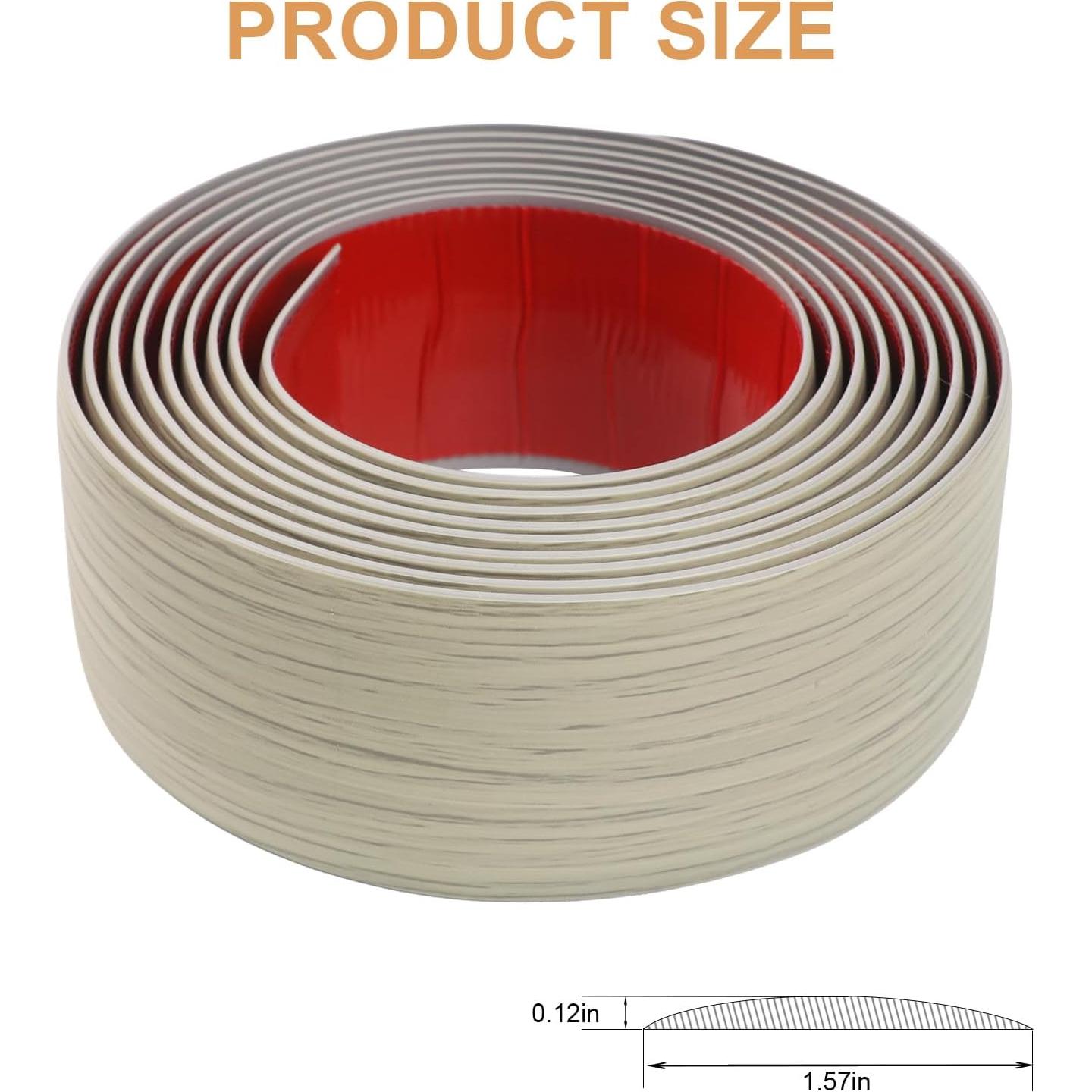 Tira de Transición de Piso Greymond 1.22m x 4cm Beige Gris