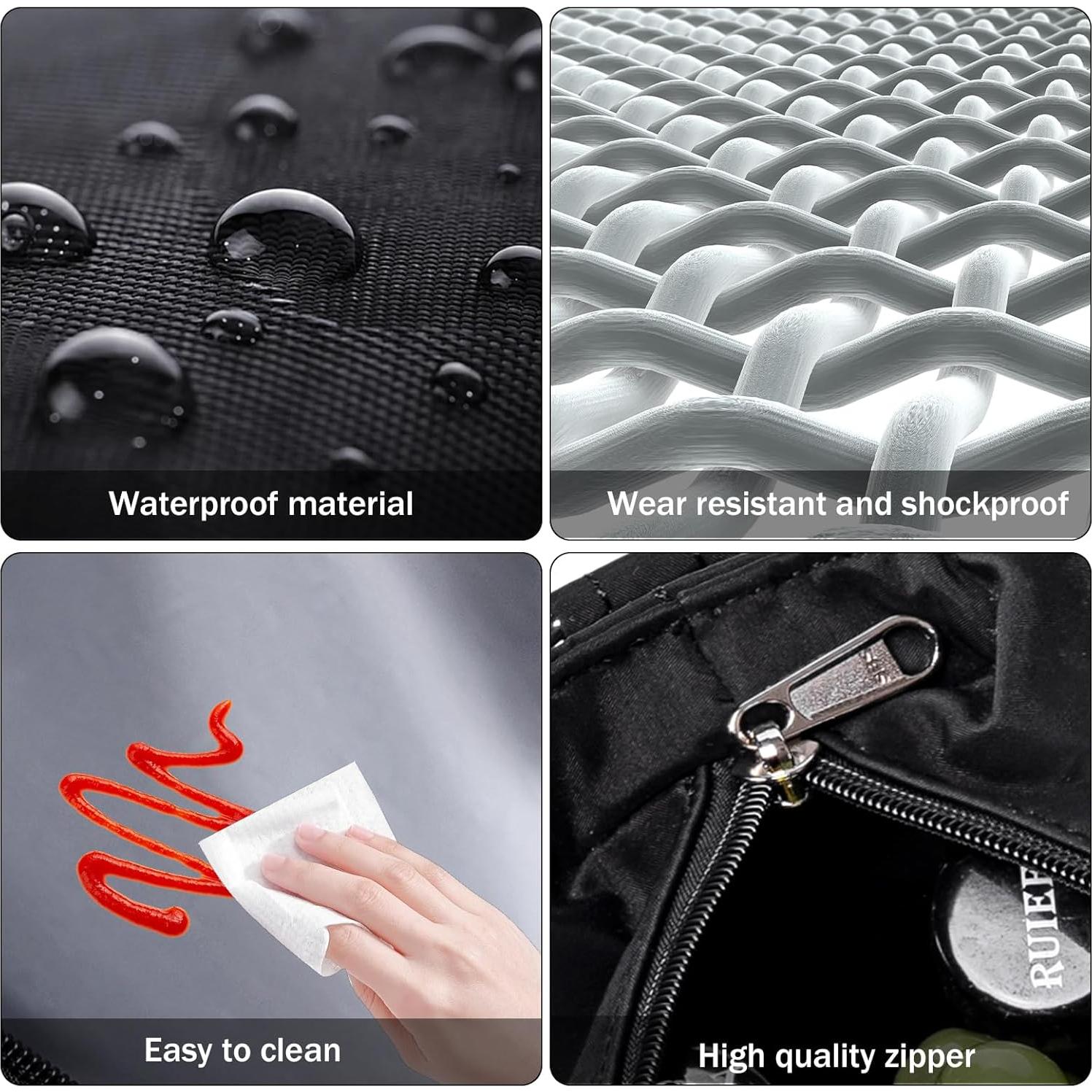 Caja de Almuerzo Aislada LOIDOU para Mujeres - Negro 9L