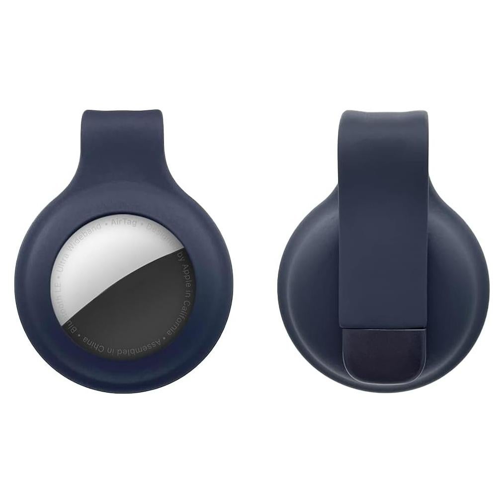 Funda Clip para Apple AirTag 2021 Xmada - Negro