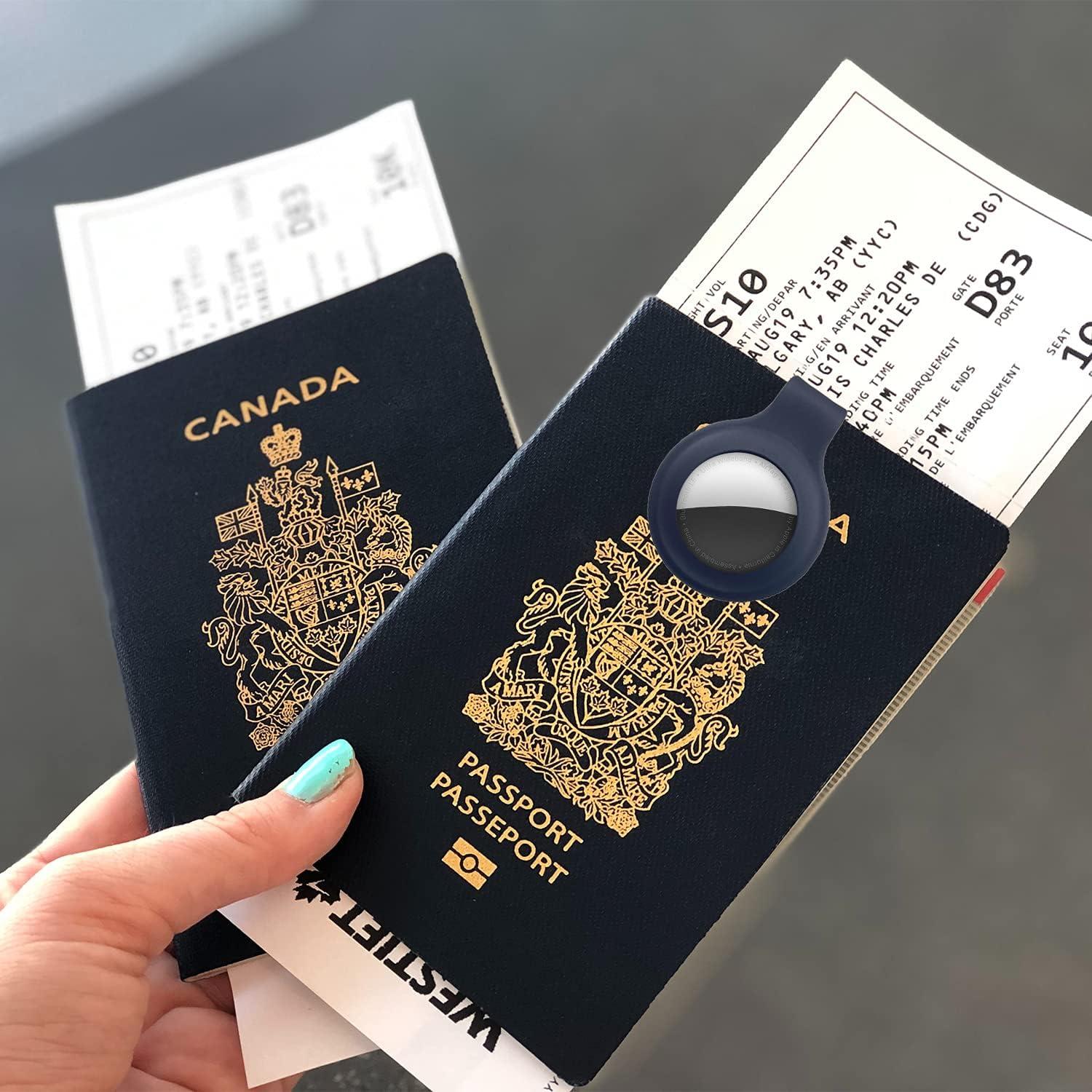 Funda Clip para Apple AirTag 2021 Xmada - Negro