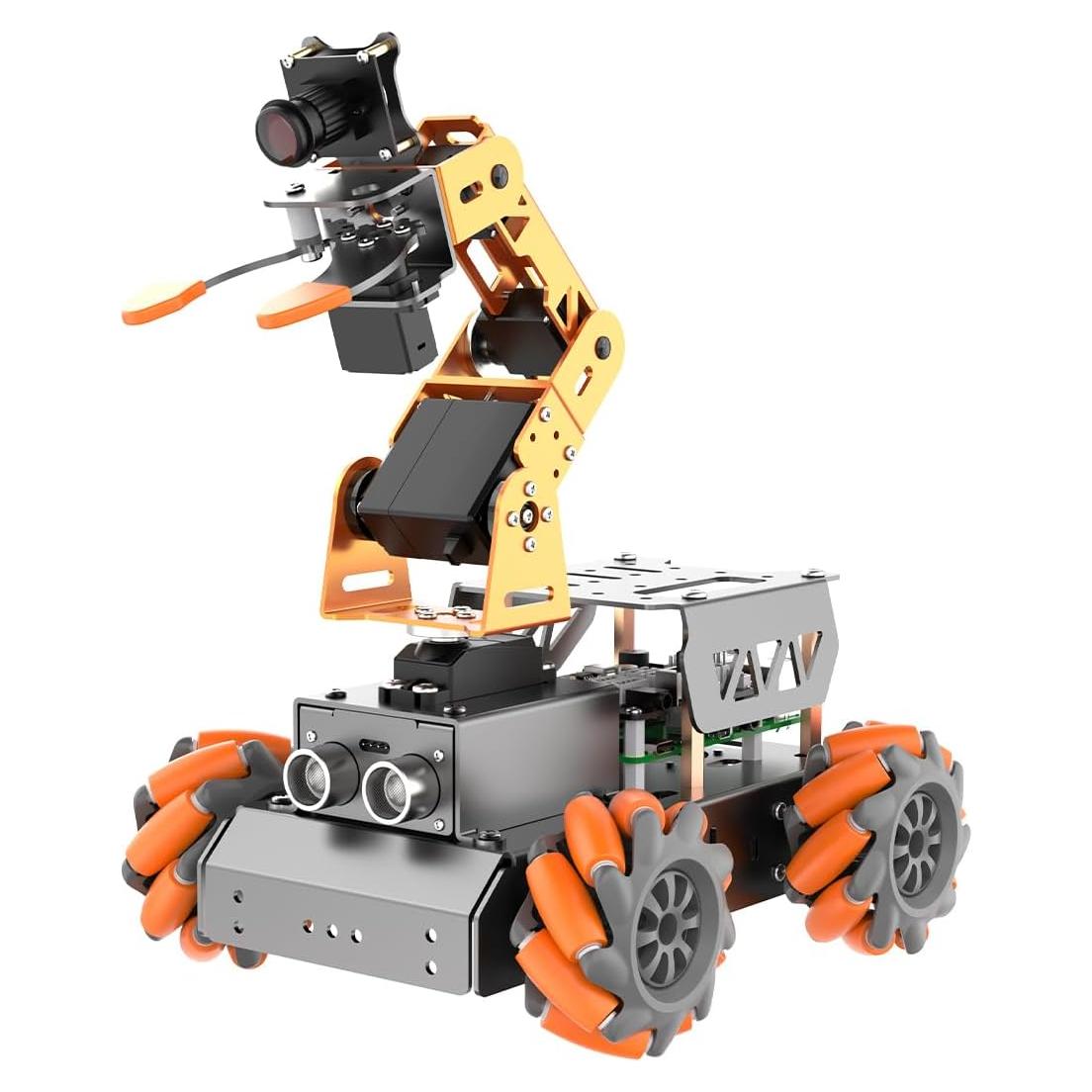 MasterPi Brazo Robótico 5DOF Hiwonder RPi 4B 4GB AI Visión